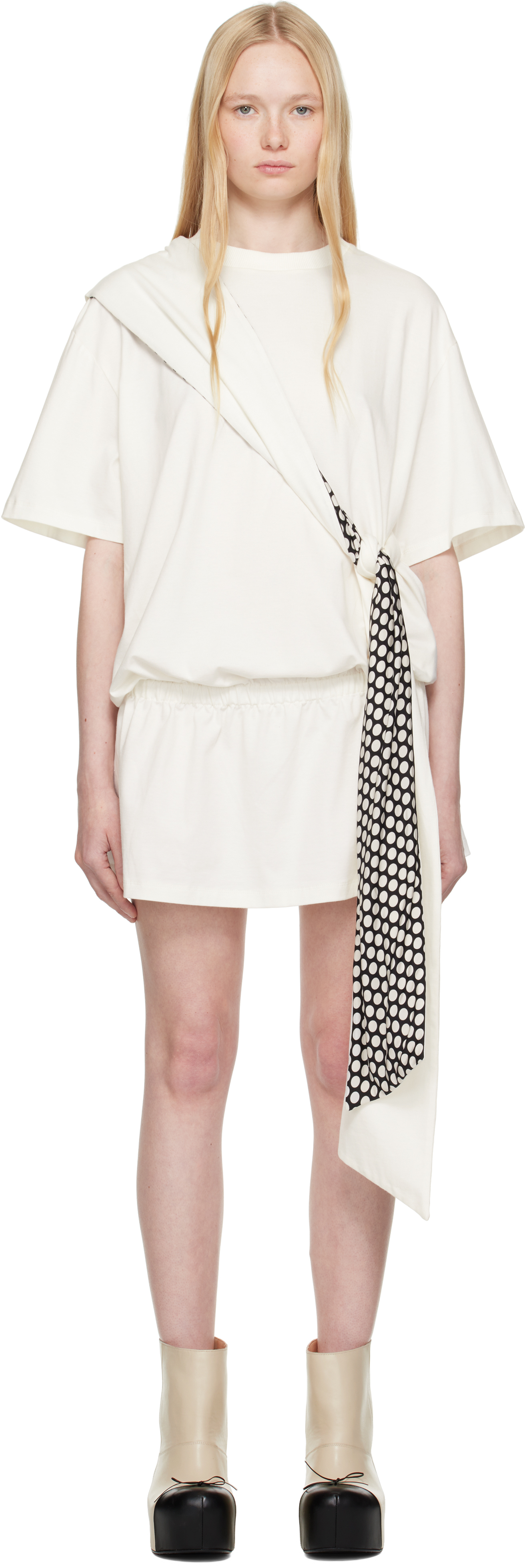 Off-White Mei Flapper Minidress