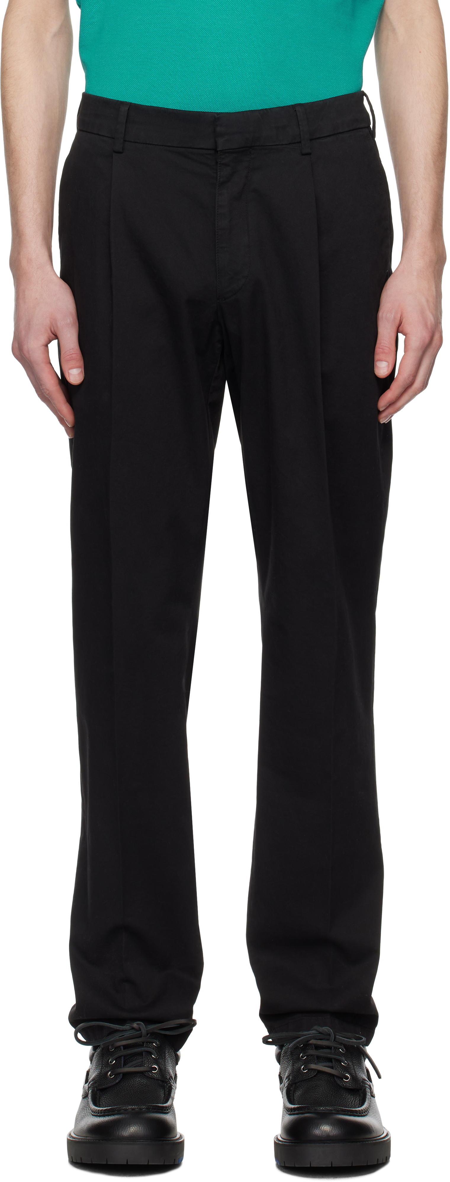 Black Pienza Trousers