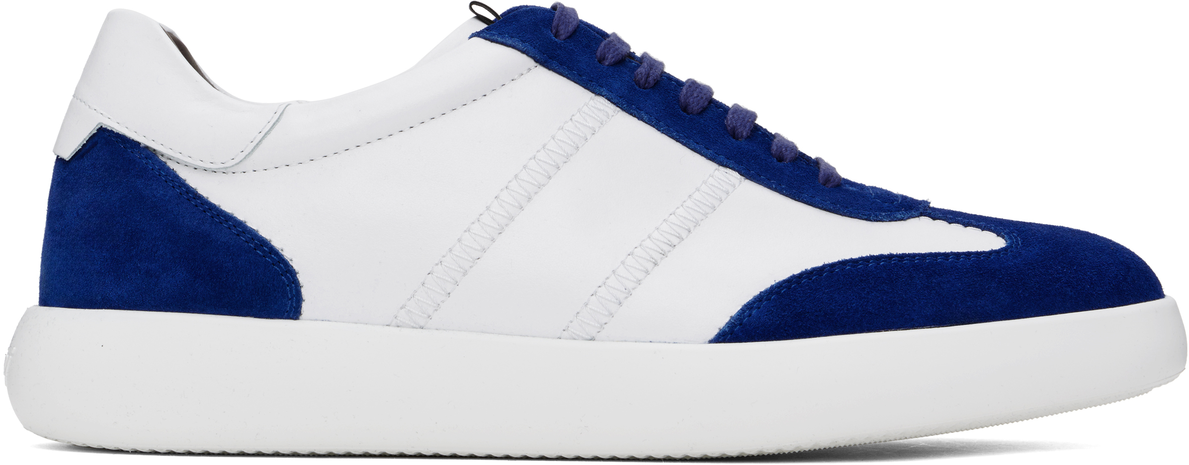 Navy 
White Olympia Sneakers