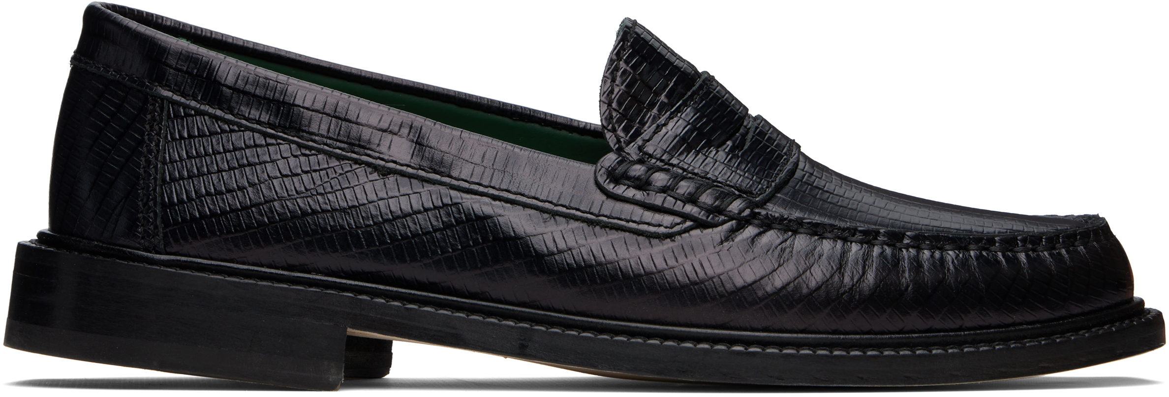 VINNY’s VINNY's Black Yardee Mocassin Loafers
