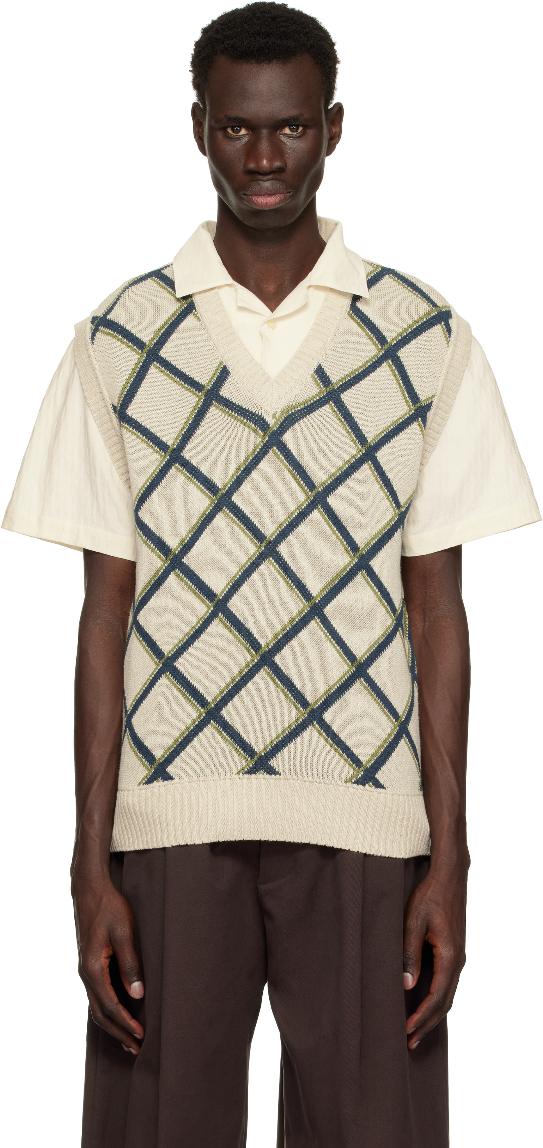 Dark Academia Sweater Vest Men Sweater Vest Outfit Aesthetic Male