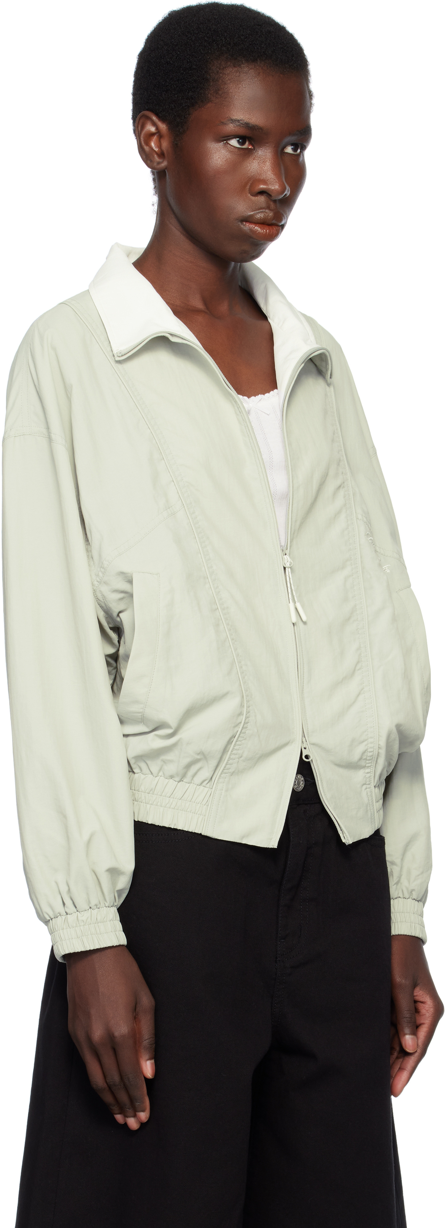DUNST KHAKI BLOCKING WIND BREAKER JACKET