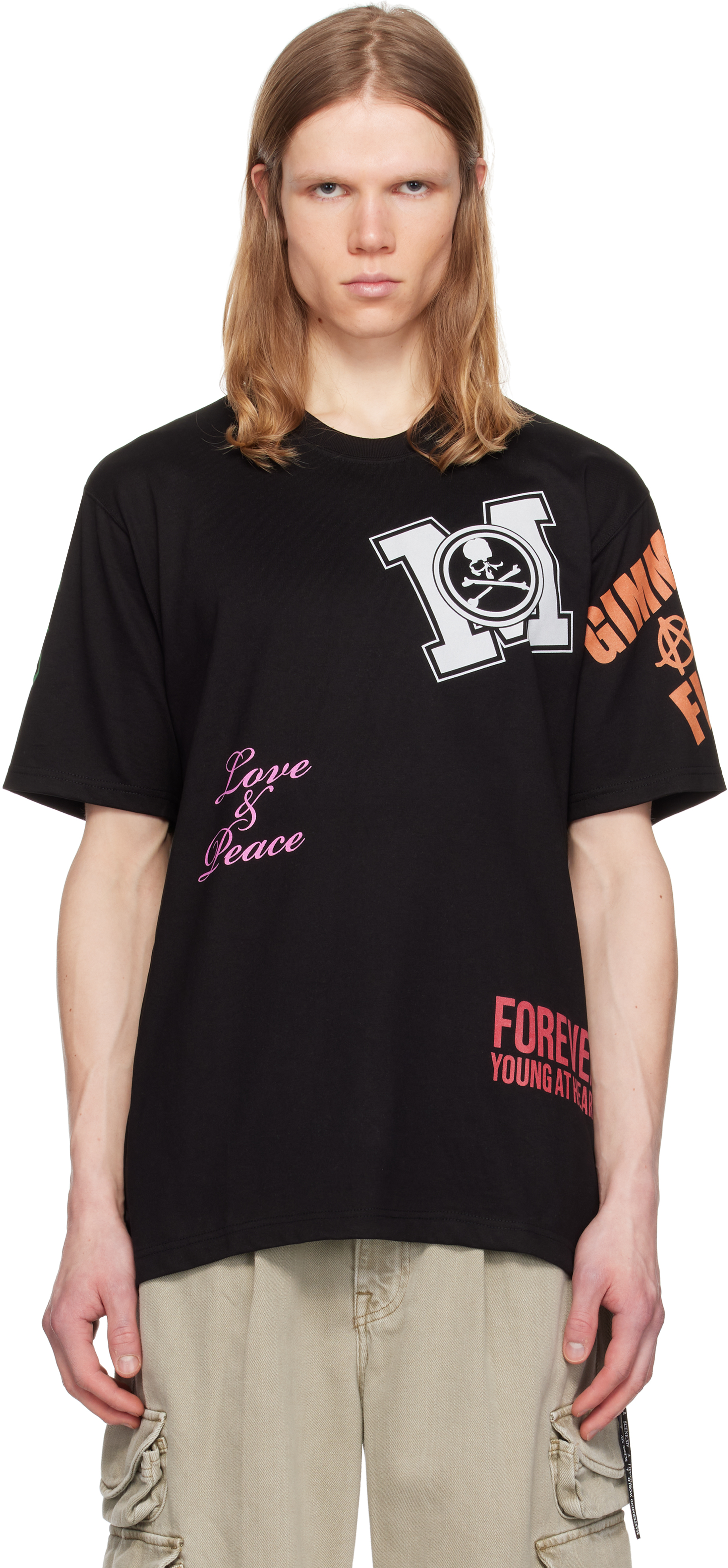 半袖 オーバーサイズド パフォーマンス Tシャツ MASTERMIND