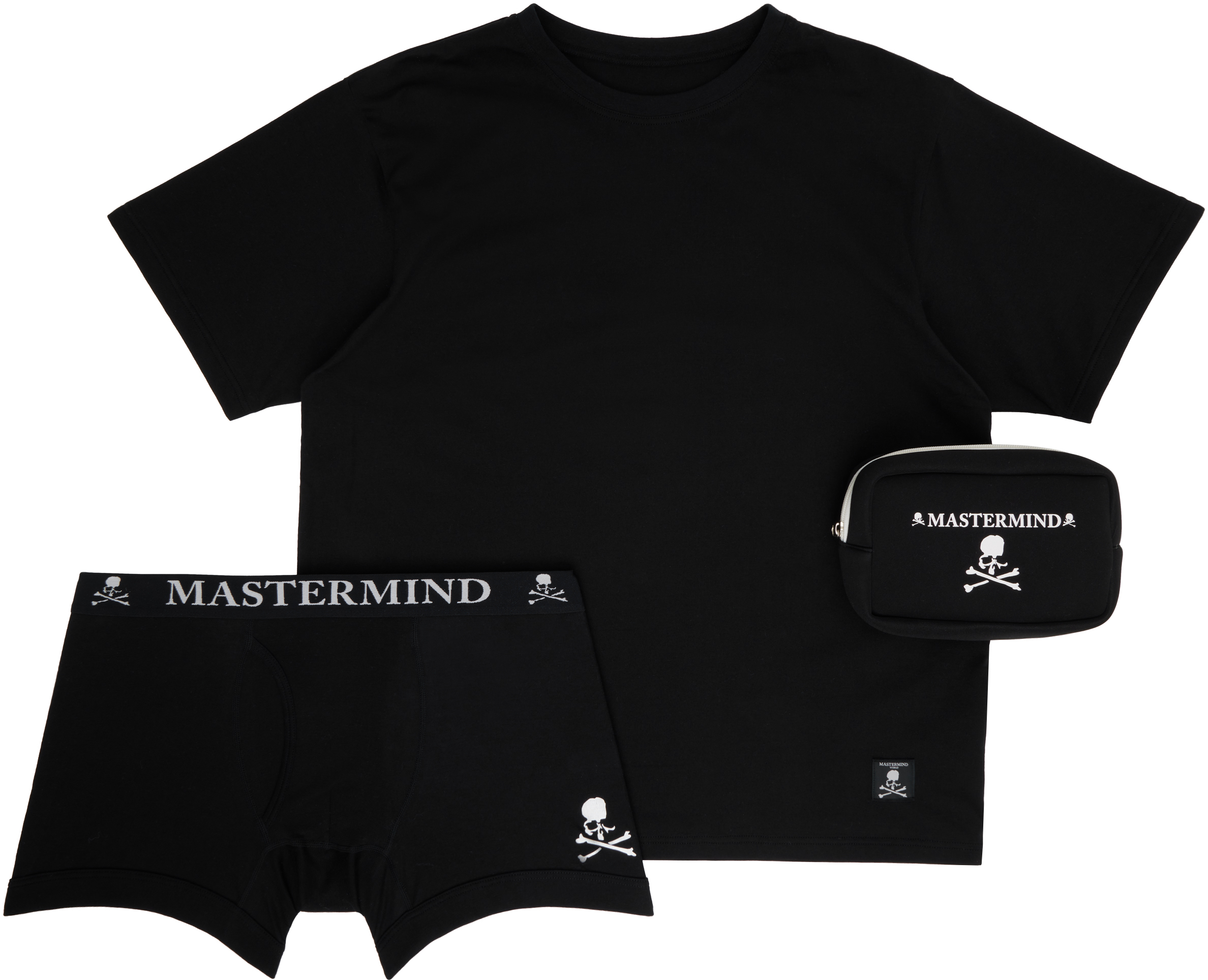 Black MW T-shirt 
Boxer Briefs Set