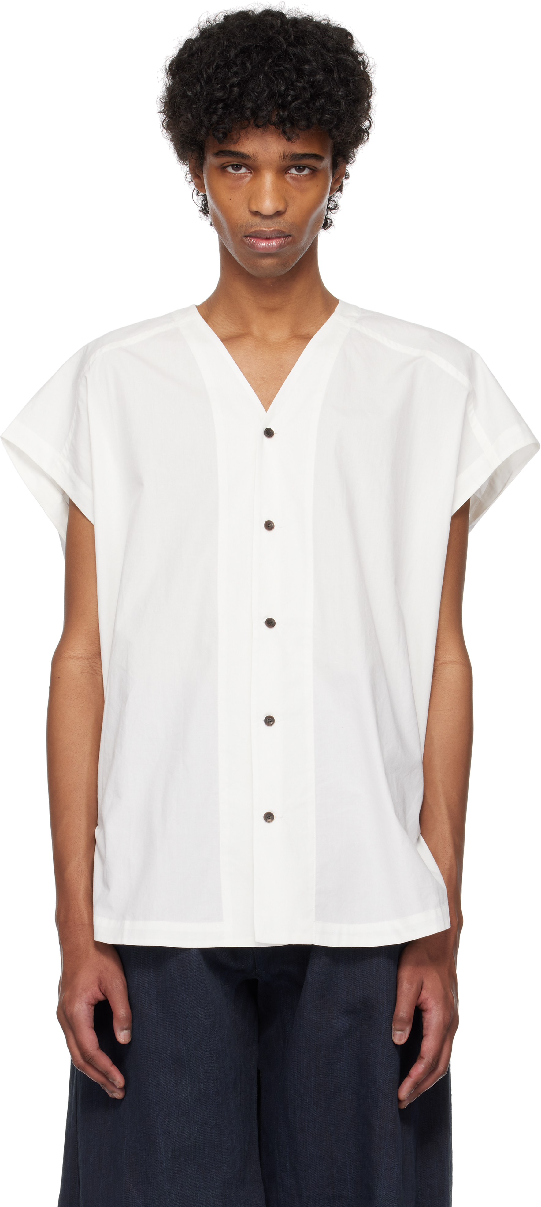 White #104 Shirt by Jan-Jan Van Essche on Sale