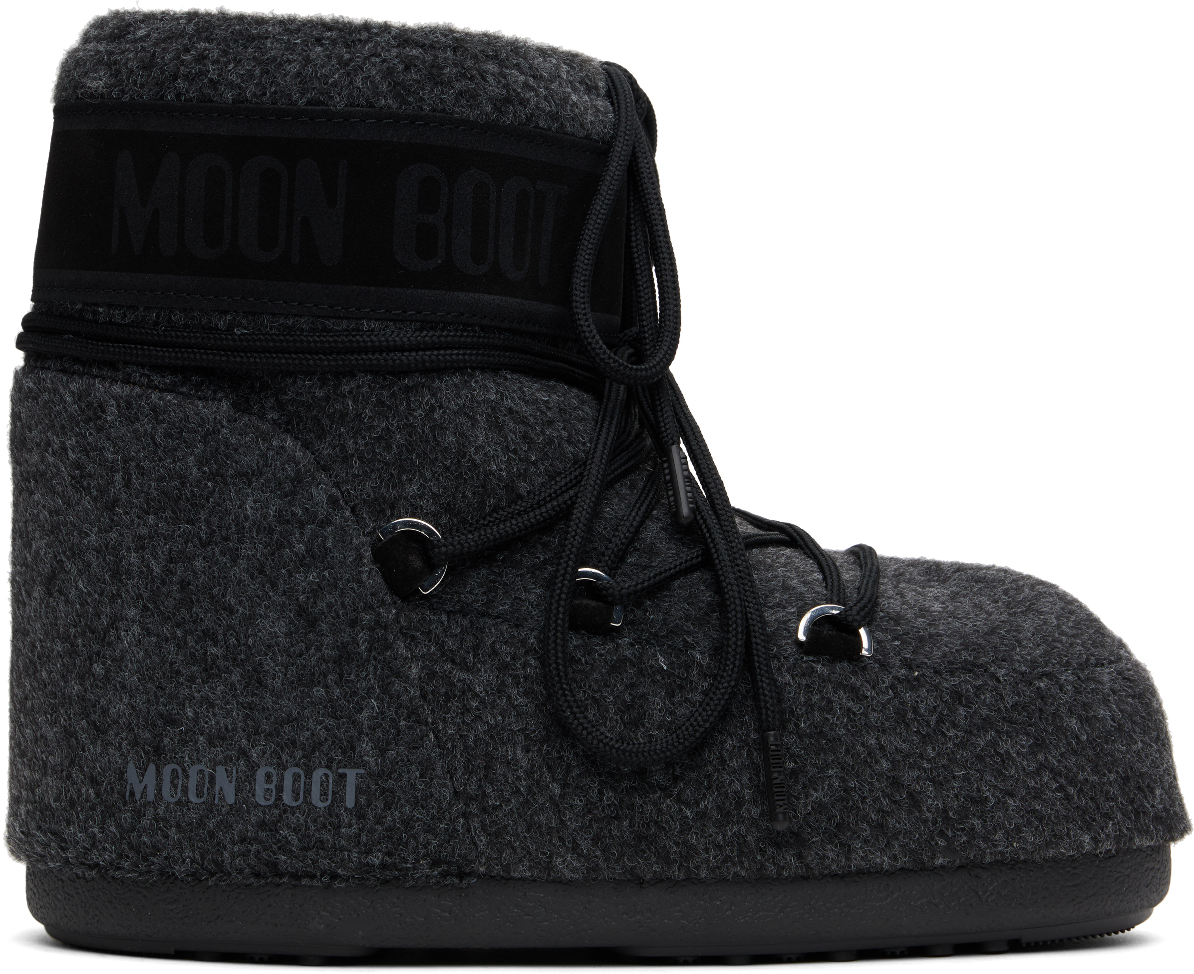 【関税込み】Moon Boot グレー Icon フェルト ショートブーツ Moon Bootのグレー Icon フェルト ショートブーツがセール中