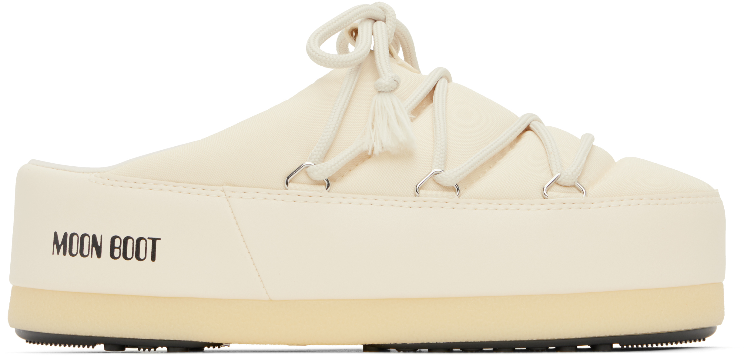 ★Moon Boot★ オフホワイト EVX ブーツ Adidas x Moon Boot 'Moonboost' ブーツ | ブラック | FARFETCH JP