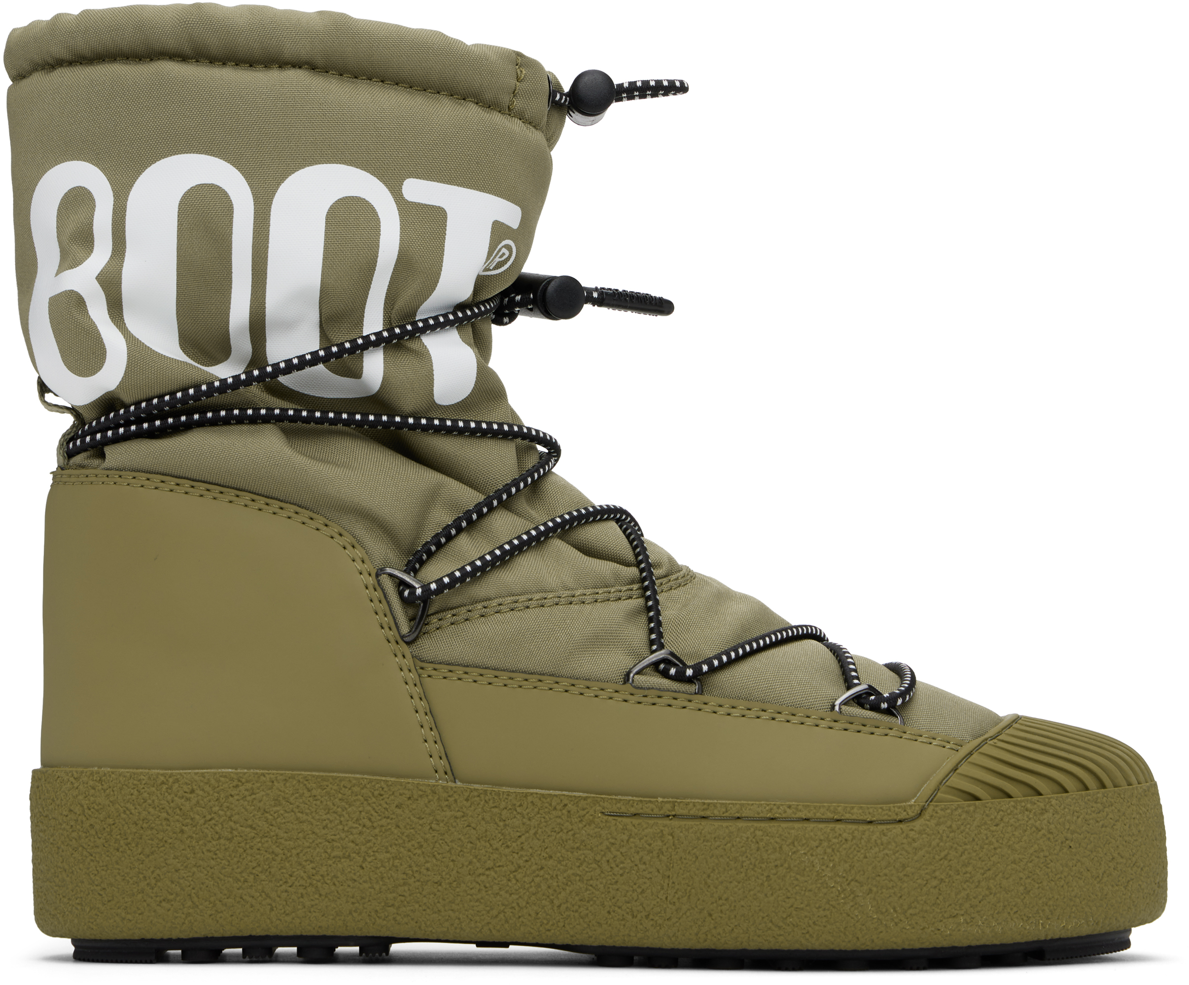 Khaki MTrack Polar Nylon Boots