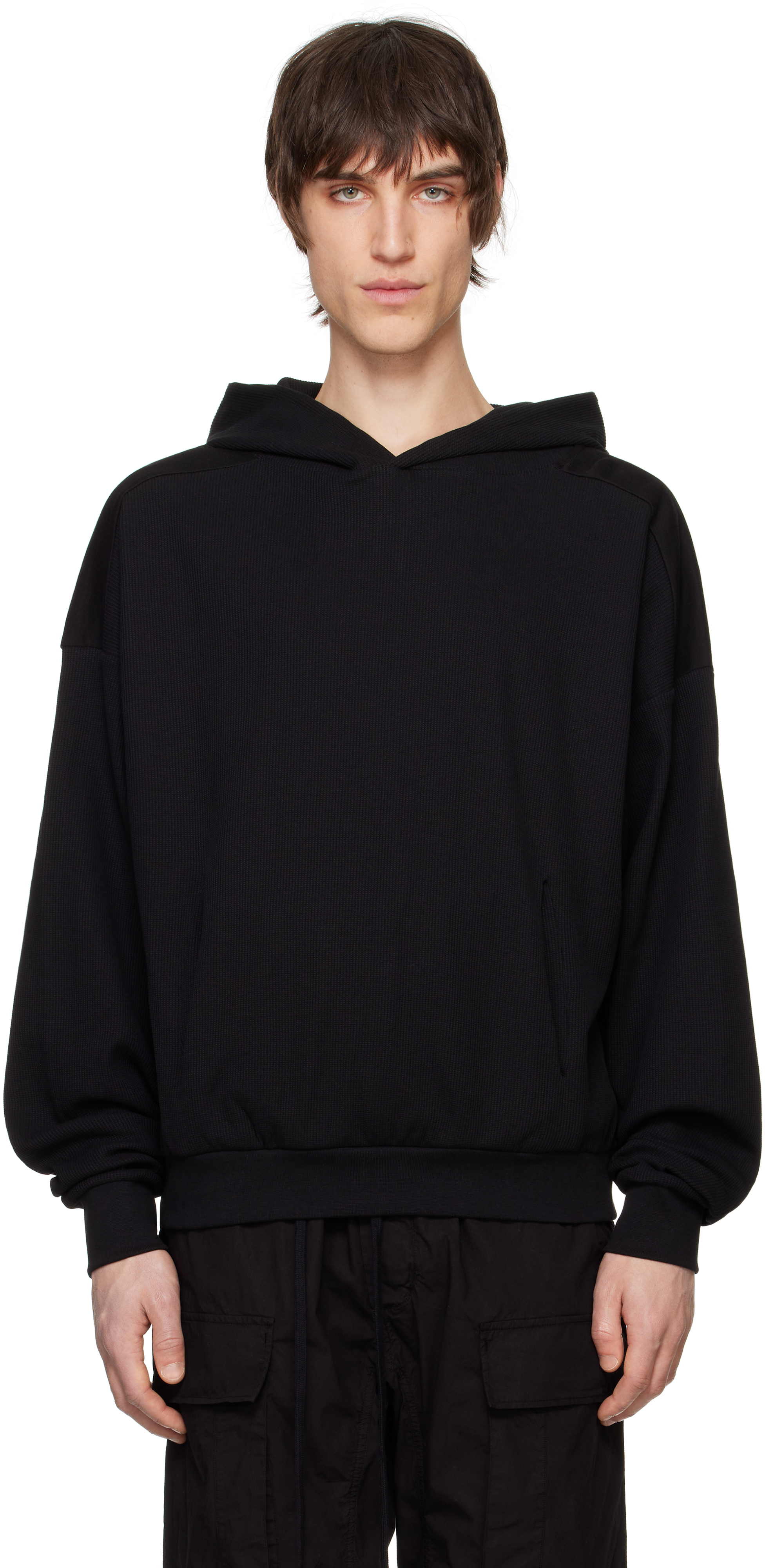 thom/krom Black M S 183 Hoodie