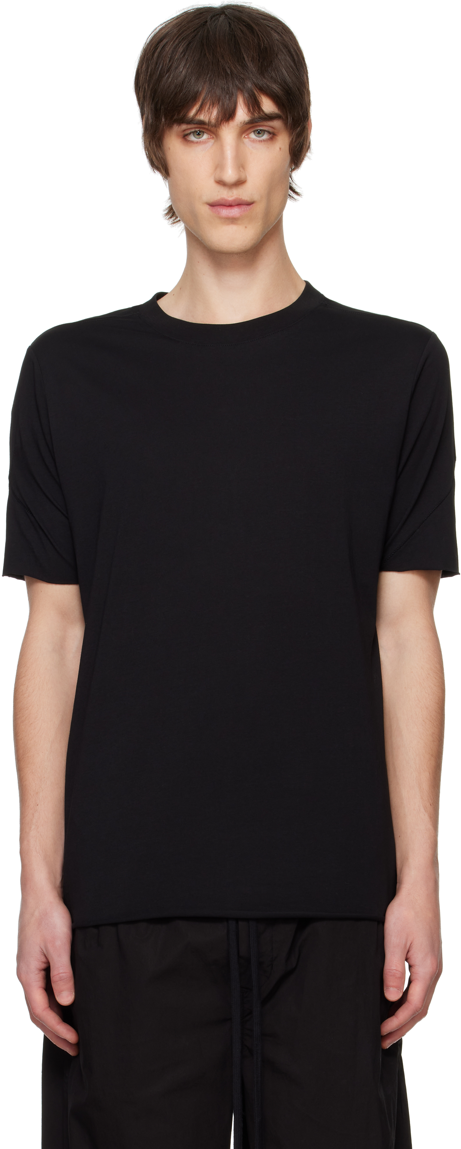 thom/krom Black M TS 838 T-shirt