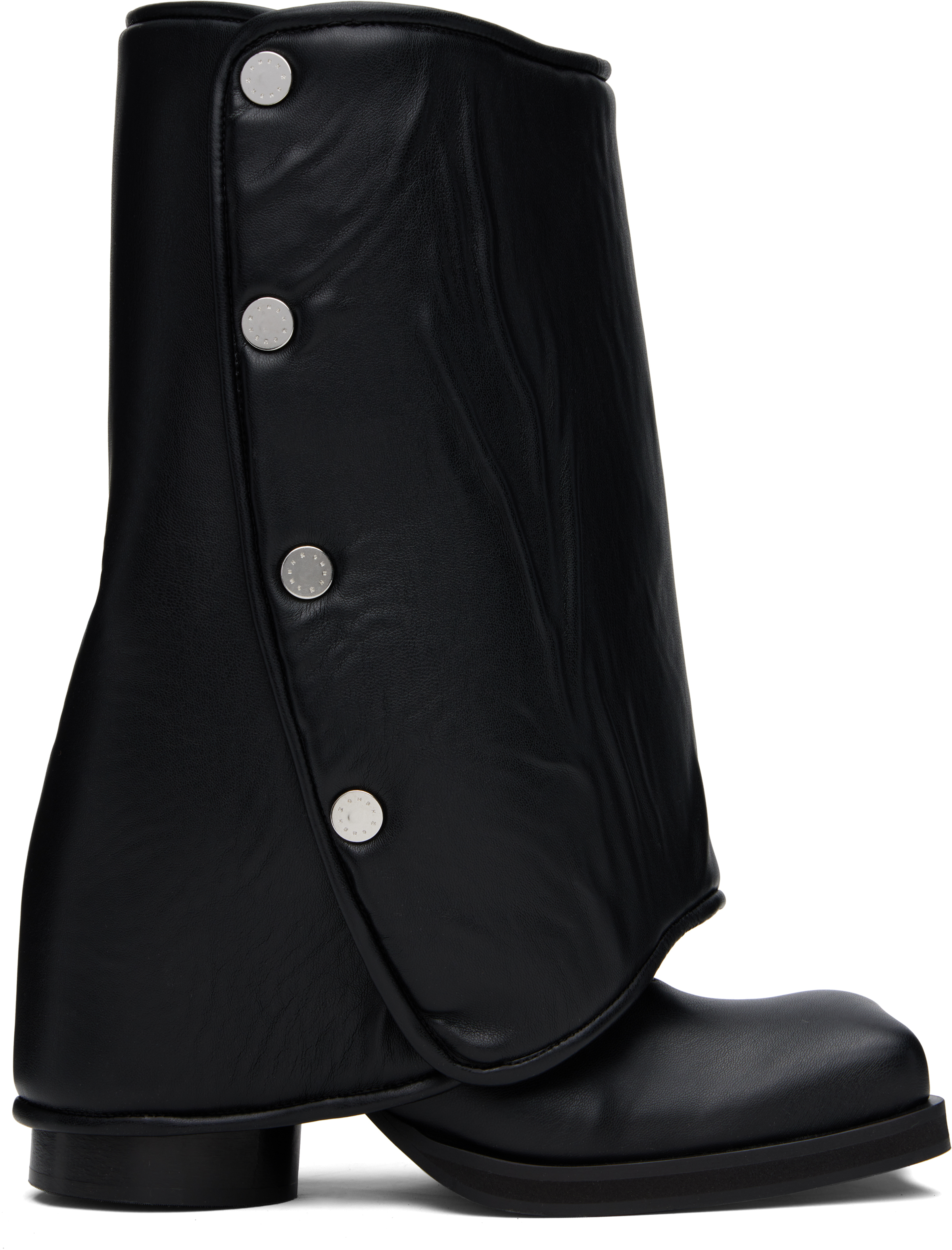 Black Emrik Gaitor High Shaft Boots