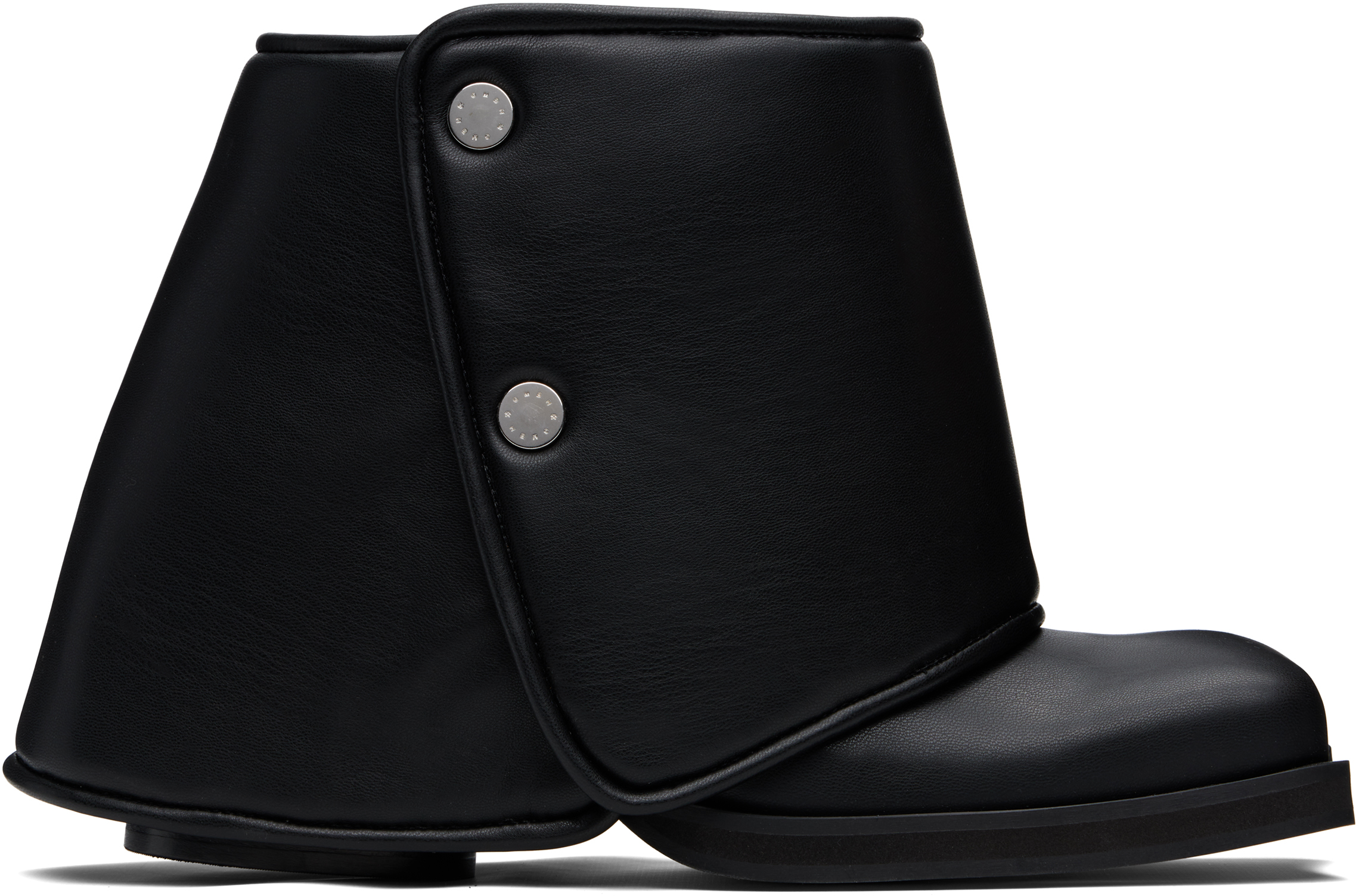 Black Emrik Gaiter Boots