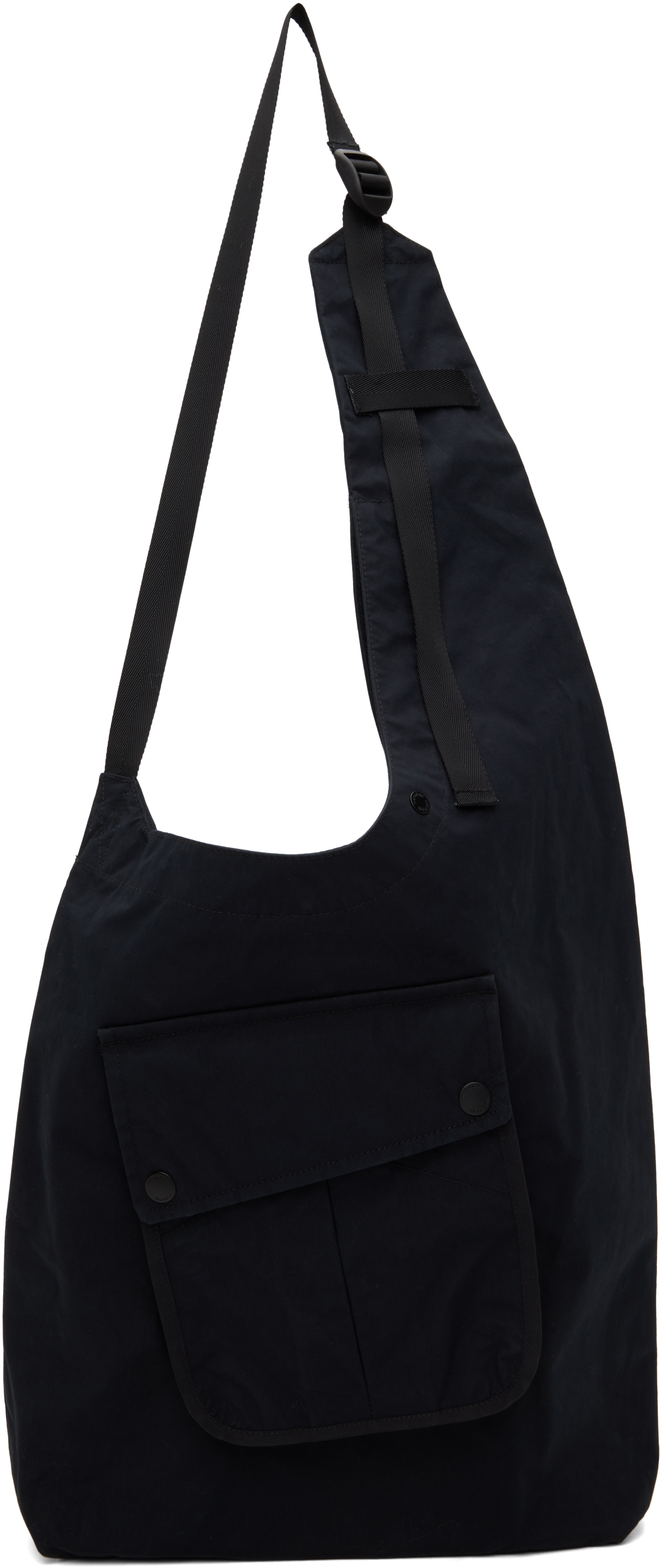Black M42 Utility Sling Bag by Maharishi on Sale