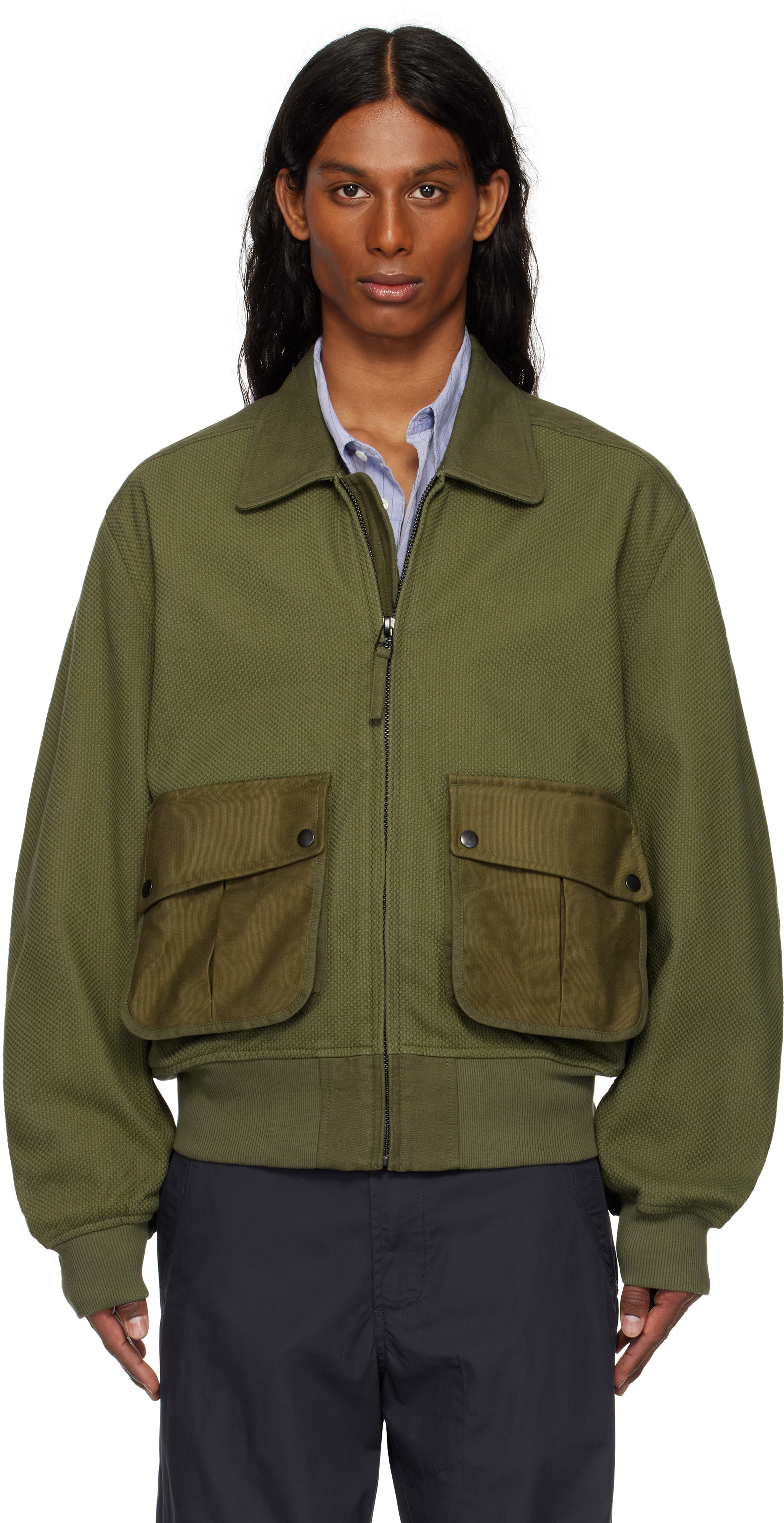 Maharishi Ssense Exclusive Khaki 6101 M42 Flight Bomber Jacket