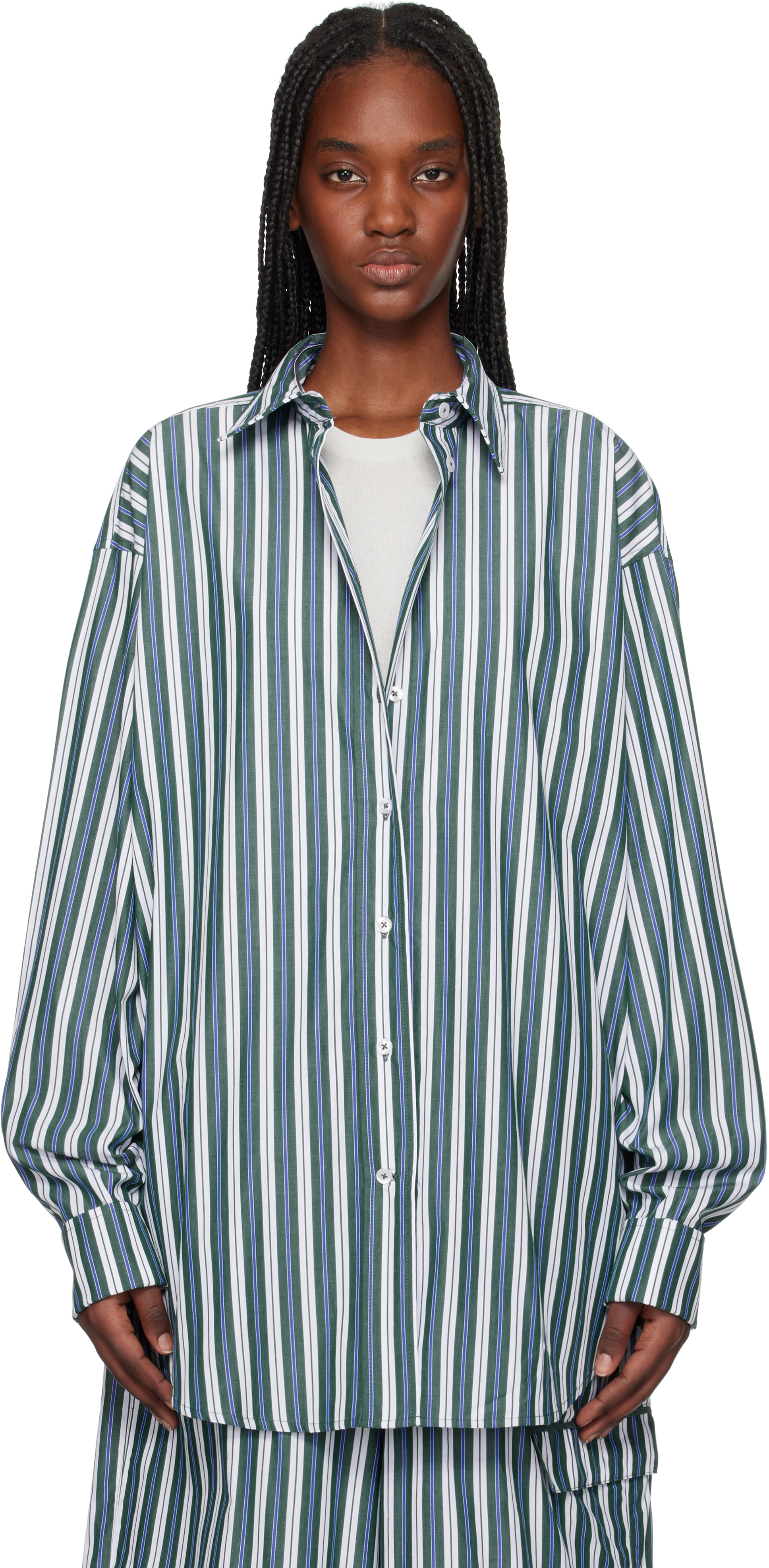 Green Oversize Shirt