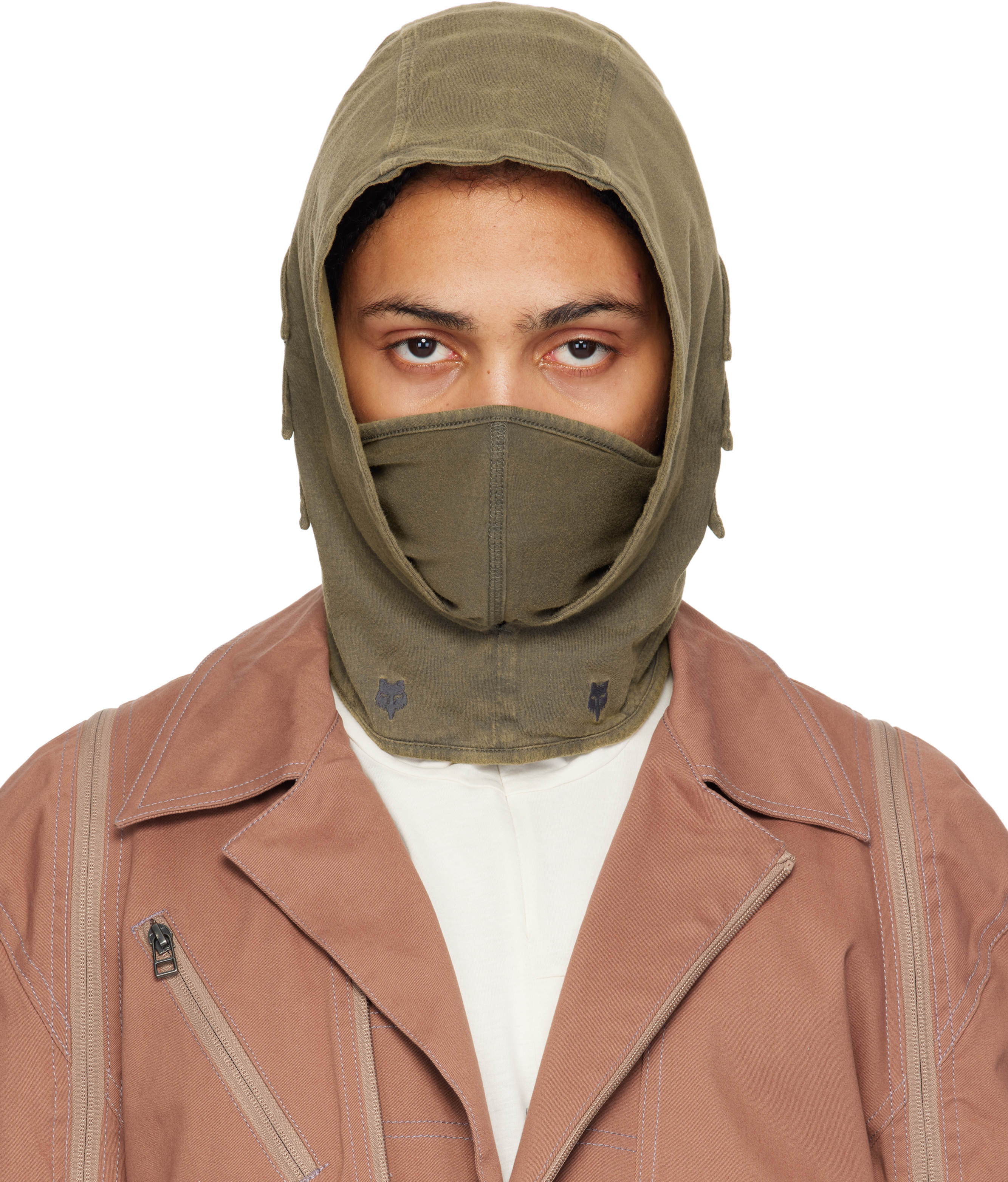 Khaki Fox Lab Edition Fox Balaclava