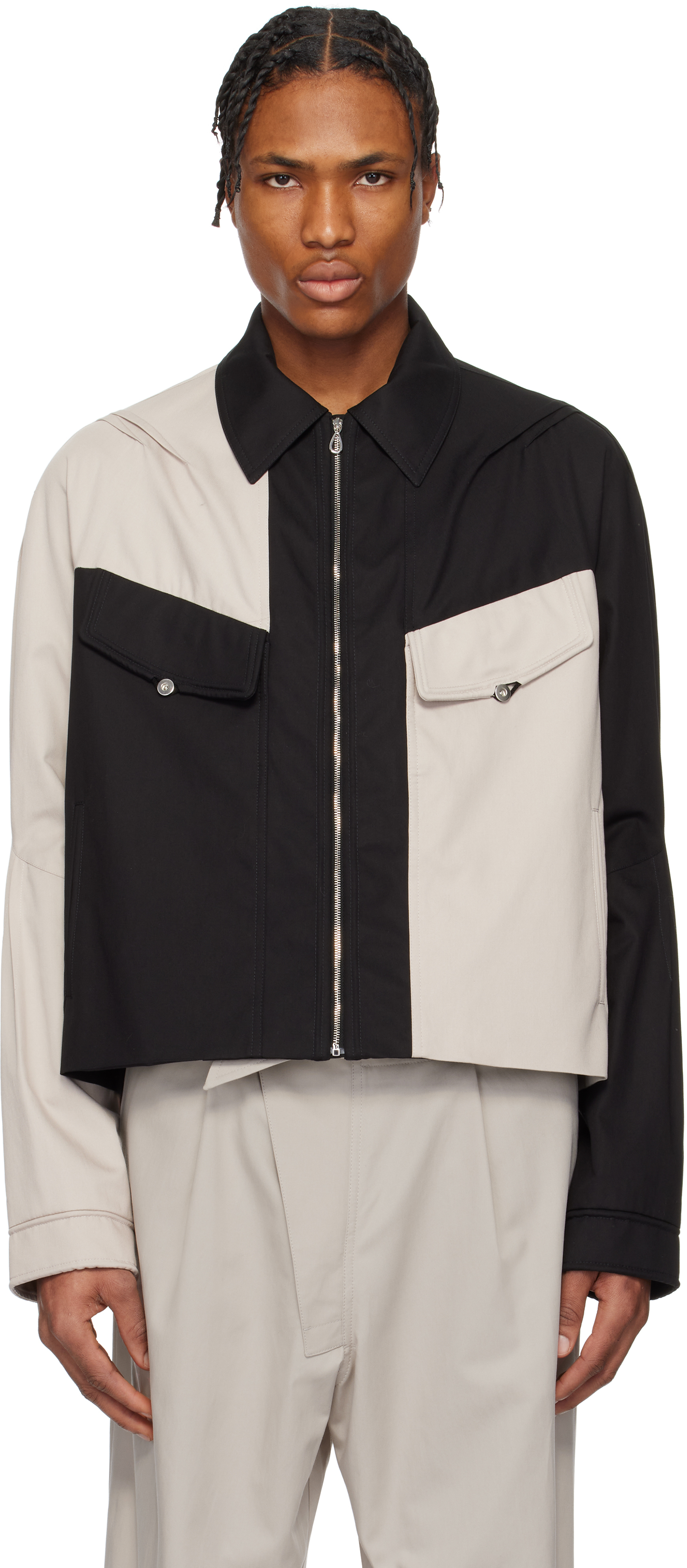 Tan 
Black Alec K-Dart Jacket