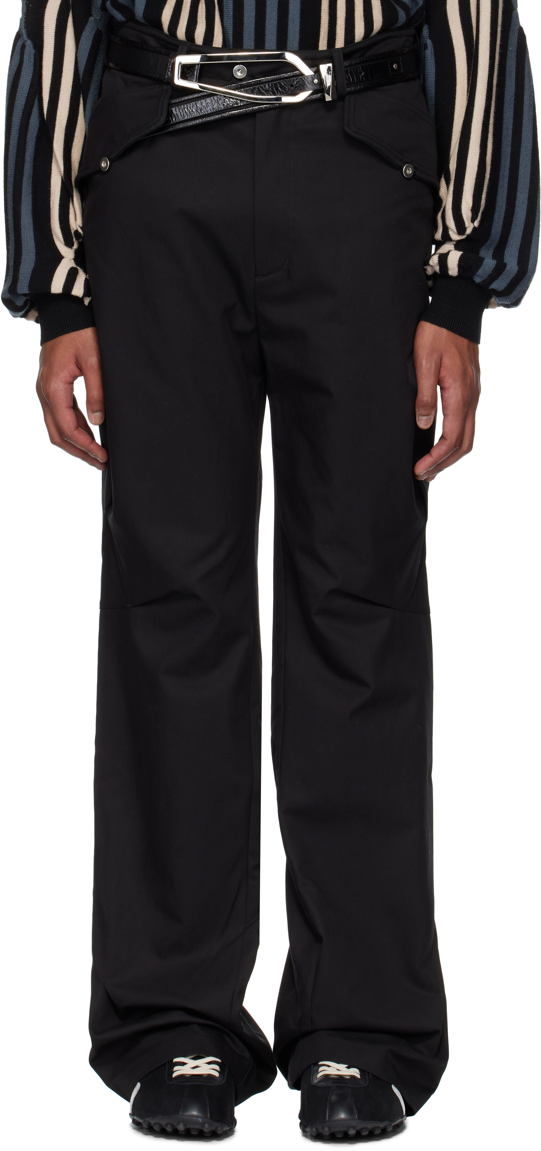 Black Alec K-Dart Trousers