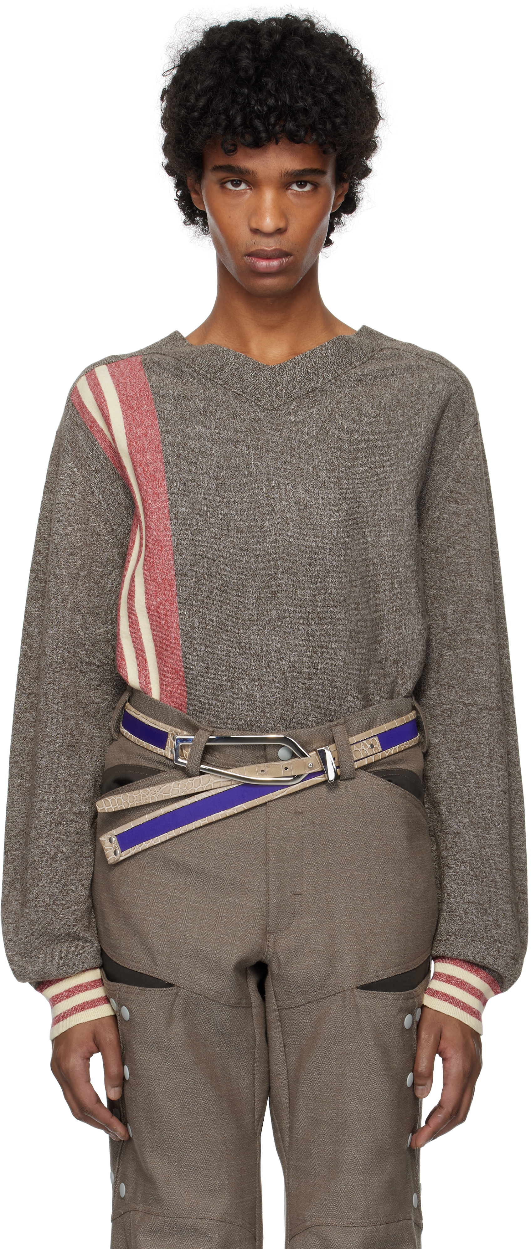 Brown Ostro Sweater