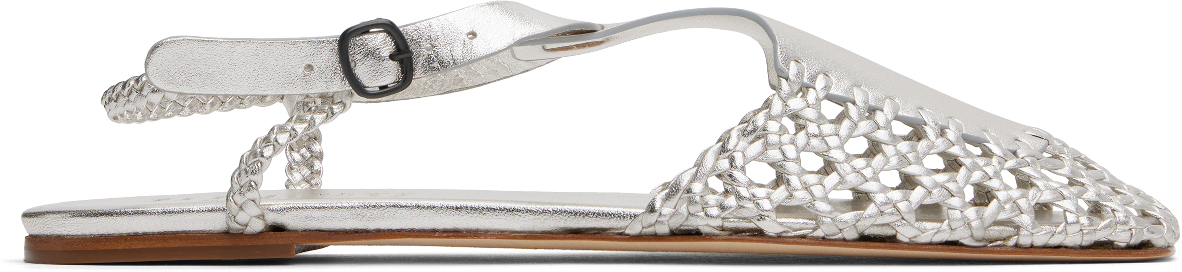 HEREUのシルバー Reixa Metallic サンダルがセール中