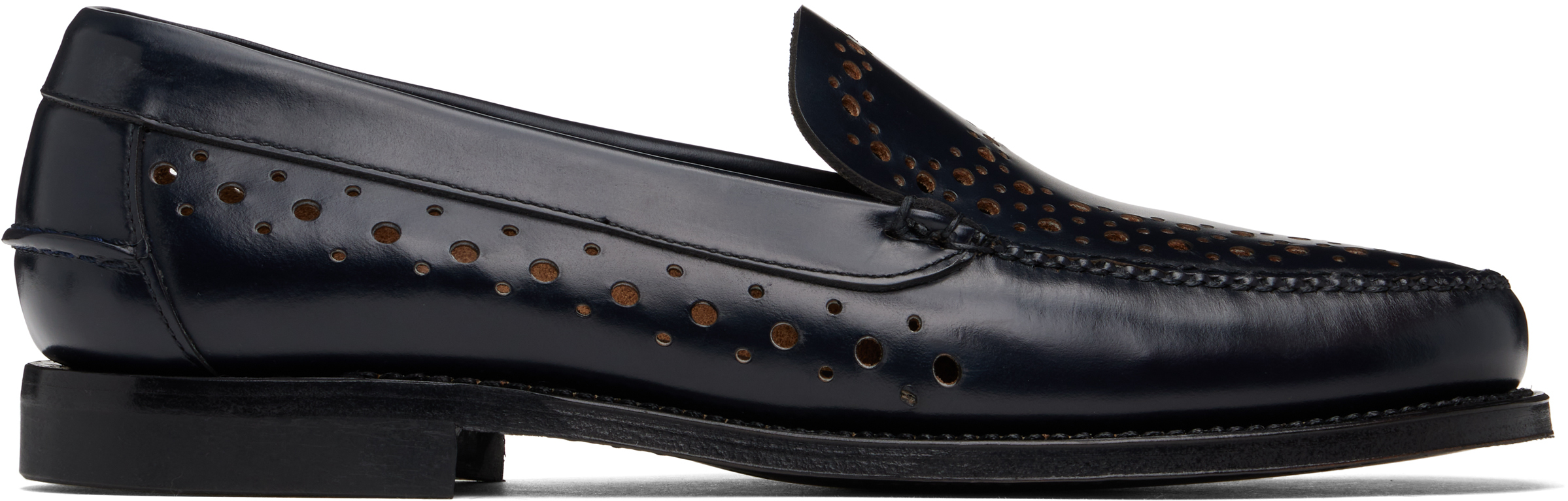 Navy Mangra Loafers