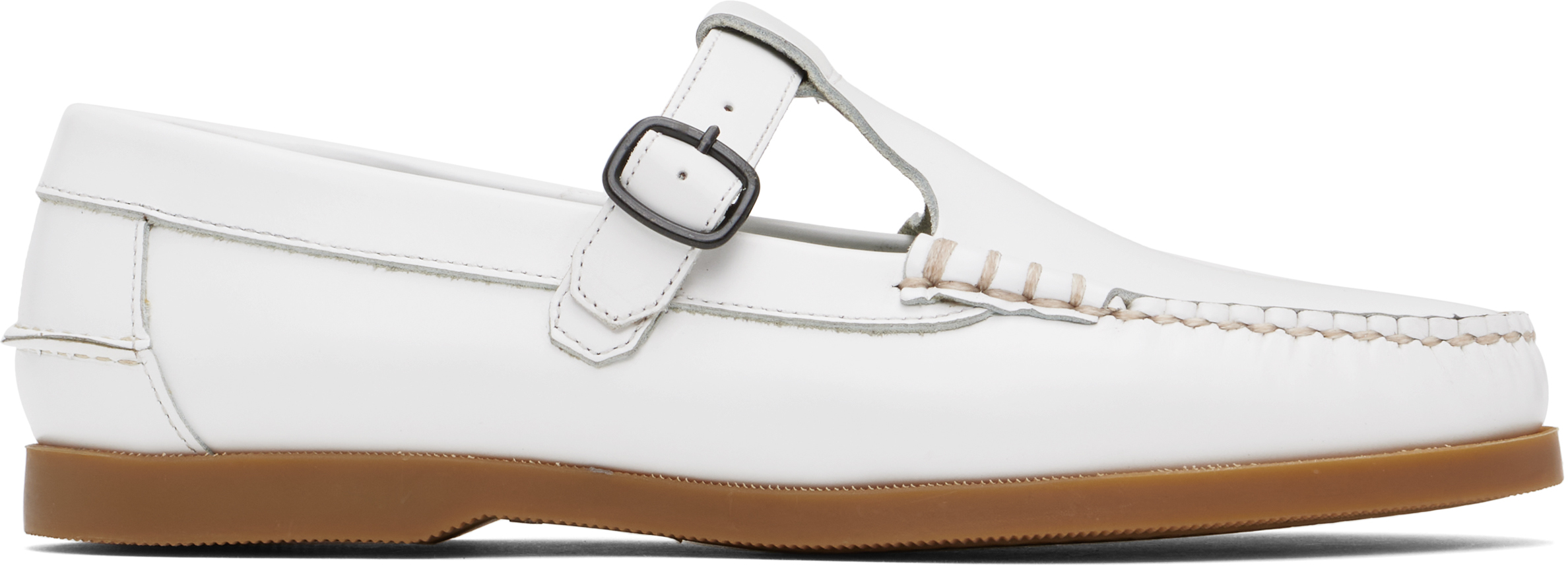 White Alber Nautic Boat Shoes