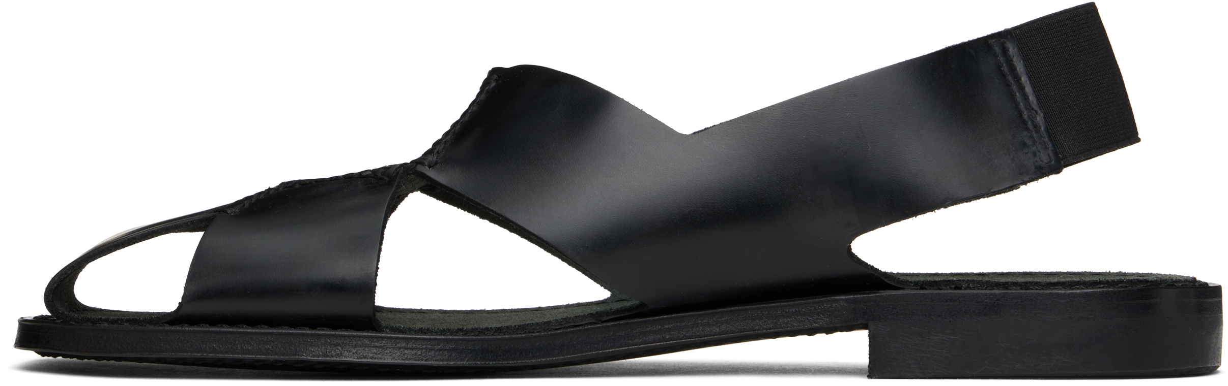 Hereu Blck Llano Sandals In Black