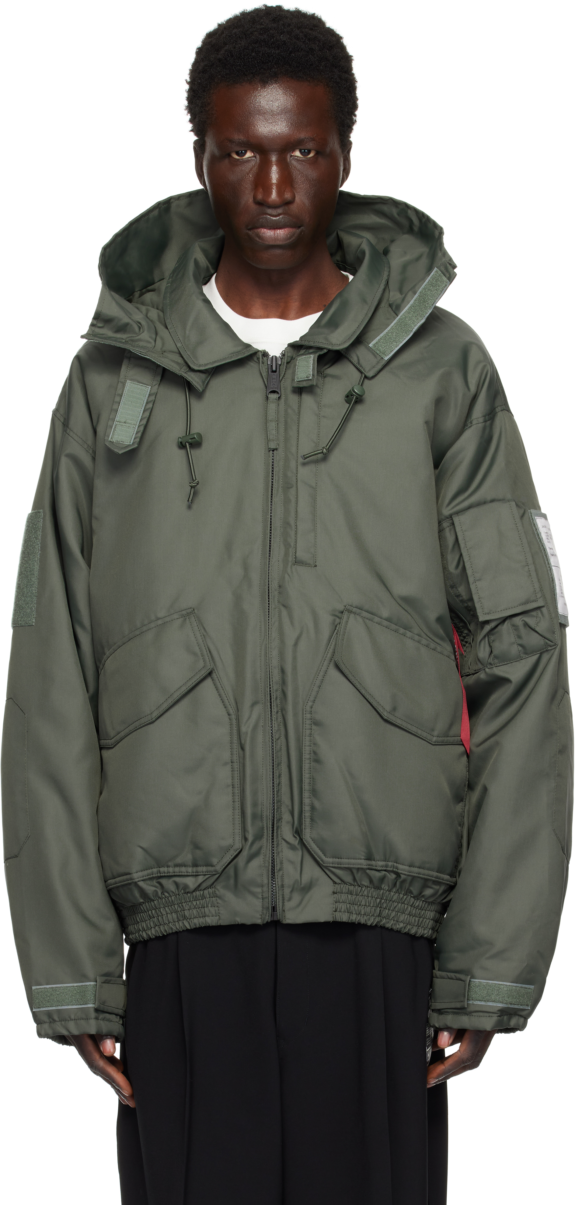 N. Hoolywood Black Alpha Industries Edition CWU-45P Jacket