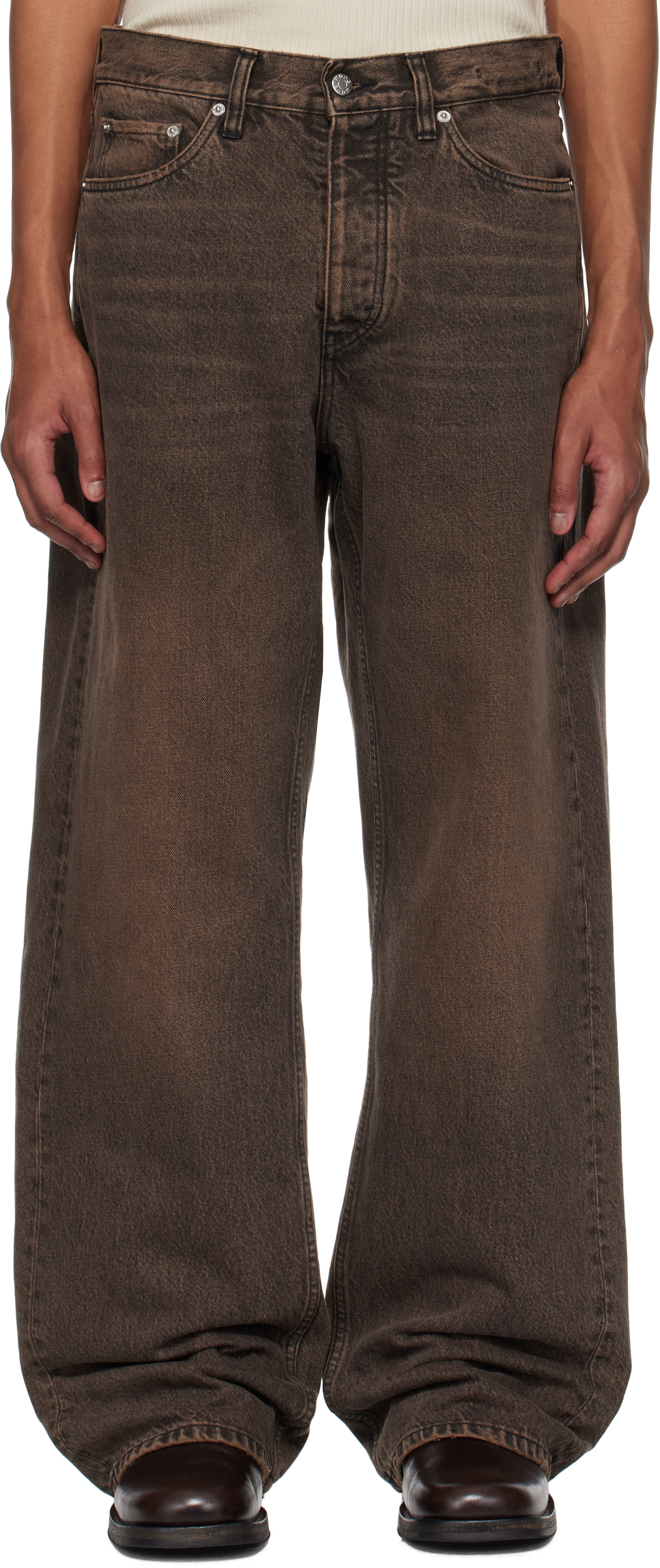 Brown Criss Jeans