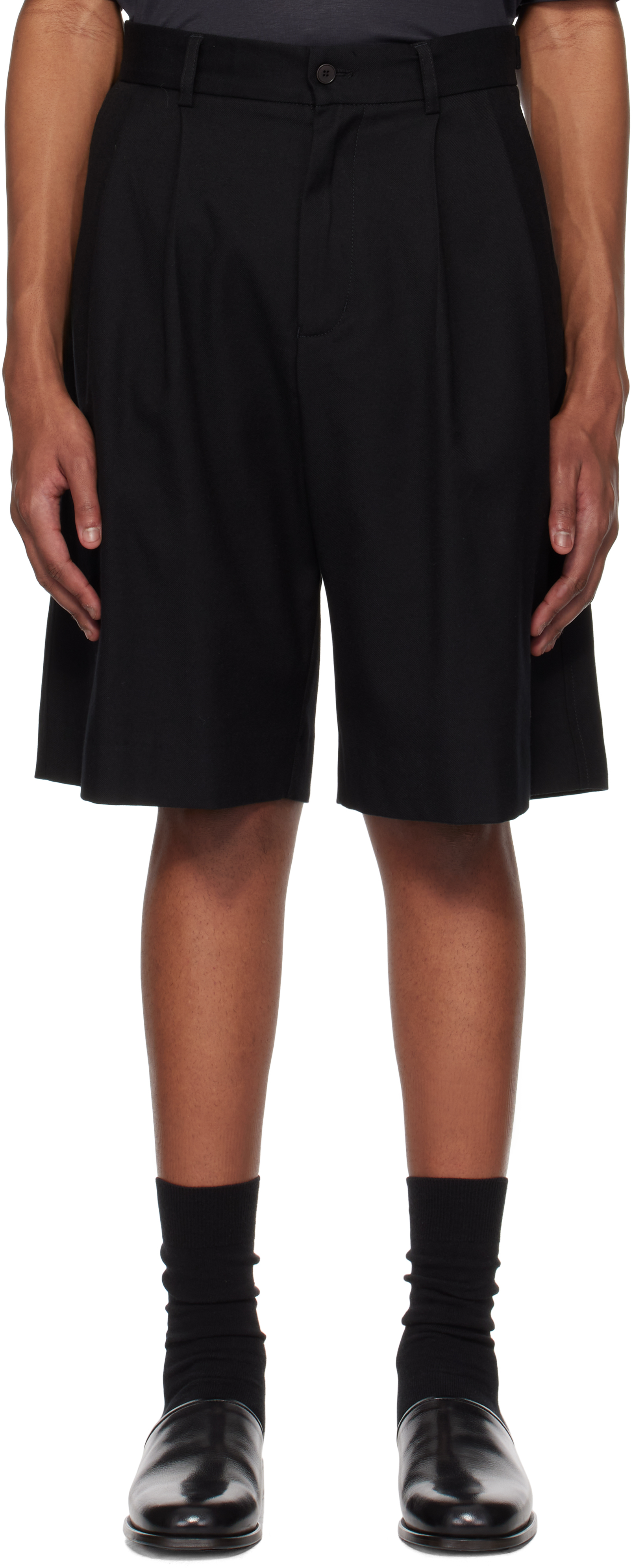 Black Uniform Shorts