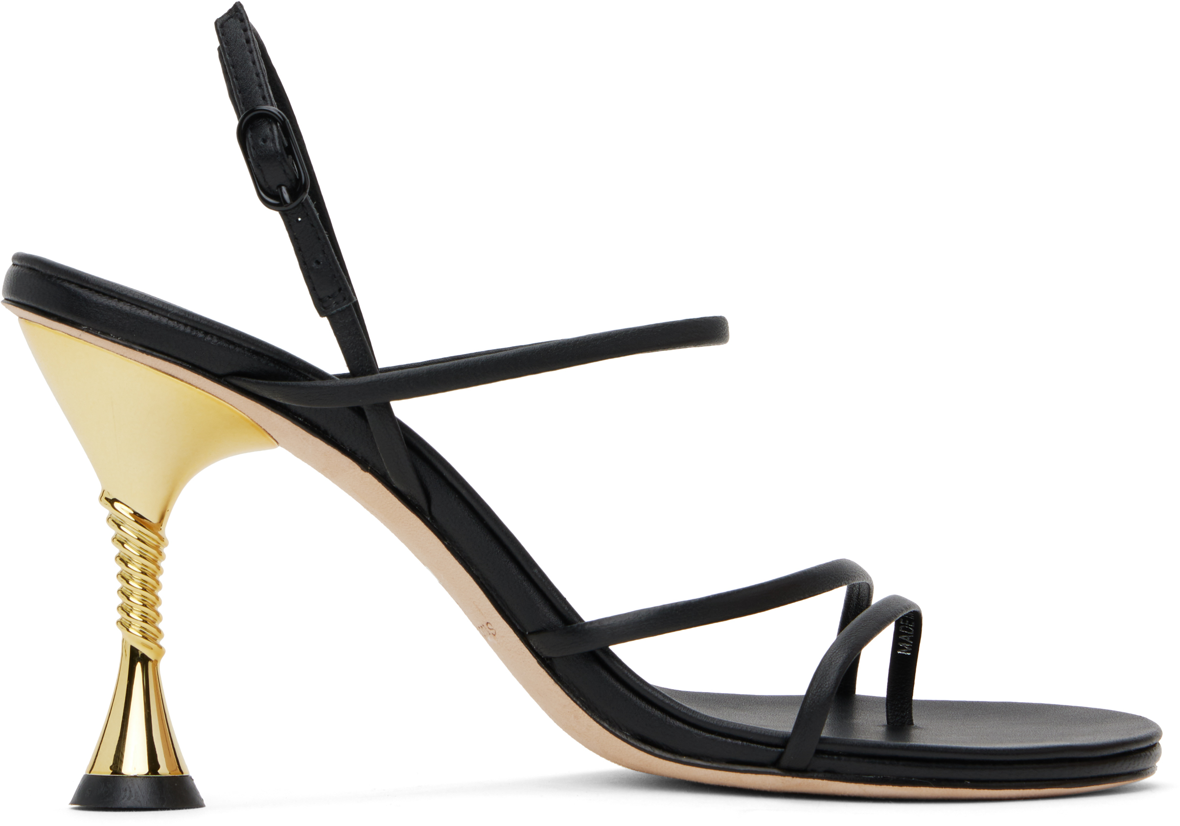 サンダル・ミュール STUDIO AMELIA SS25 Heeled shoes (F848CFS HELIX 90BLK) Helix 90 Sandal | White – Studio Amelia