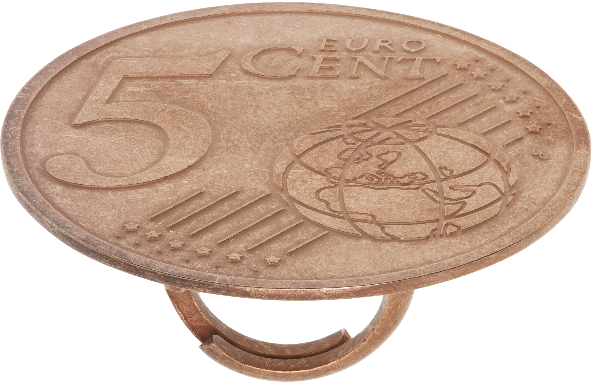 Copper D'heygere Edition Coin Ring