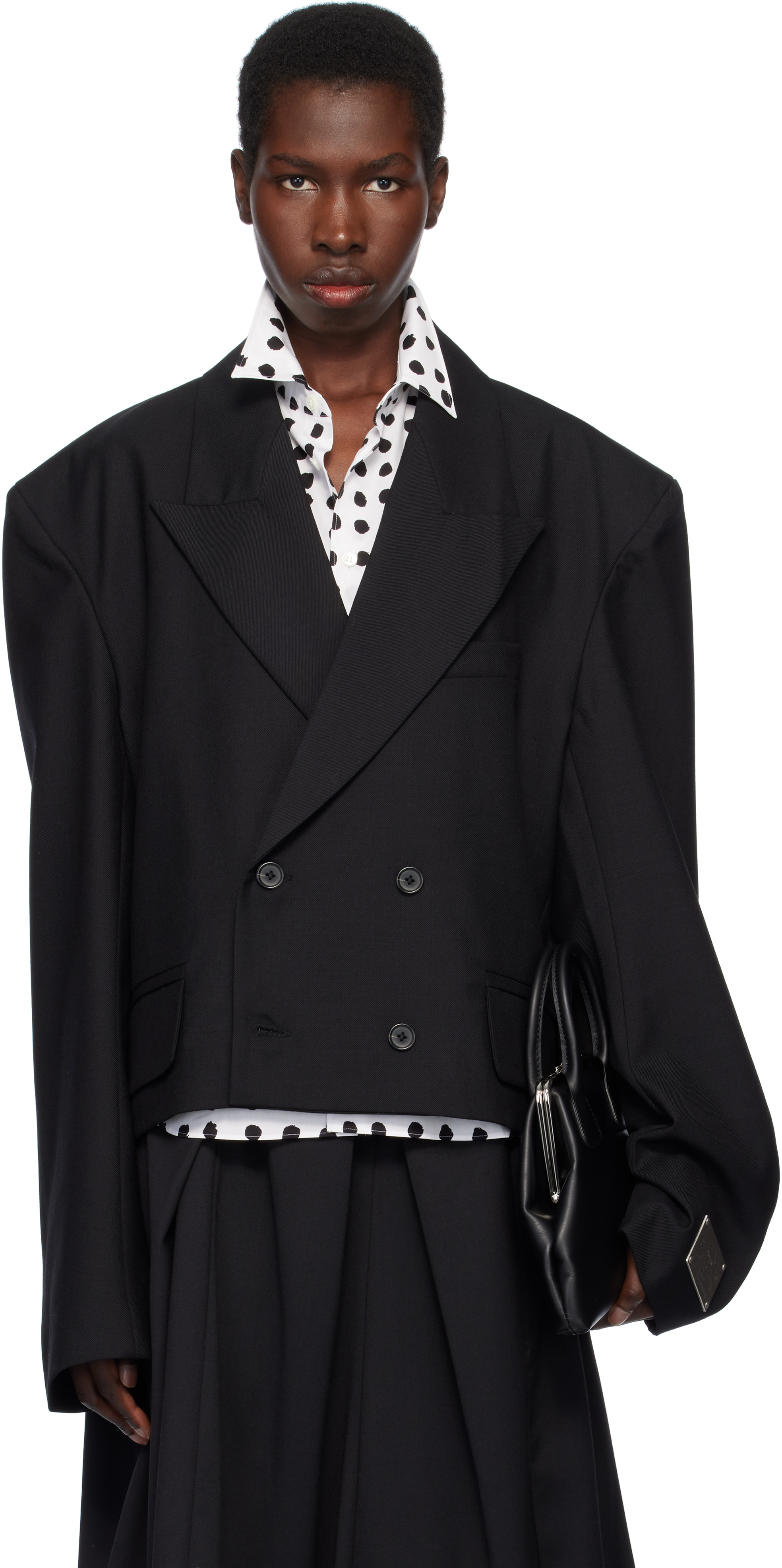 Black Slouchy Blazer