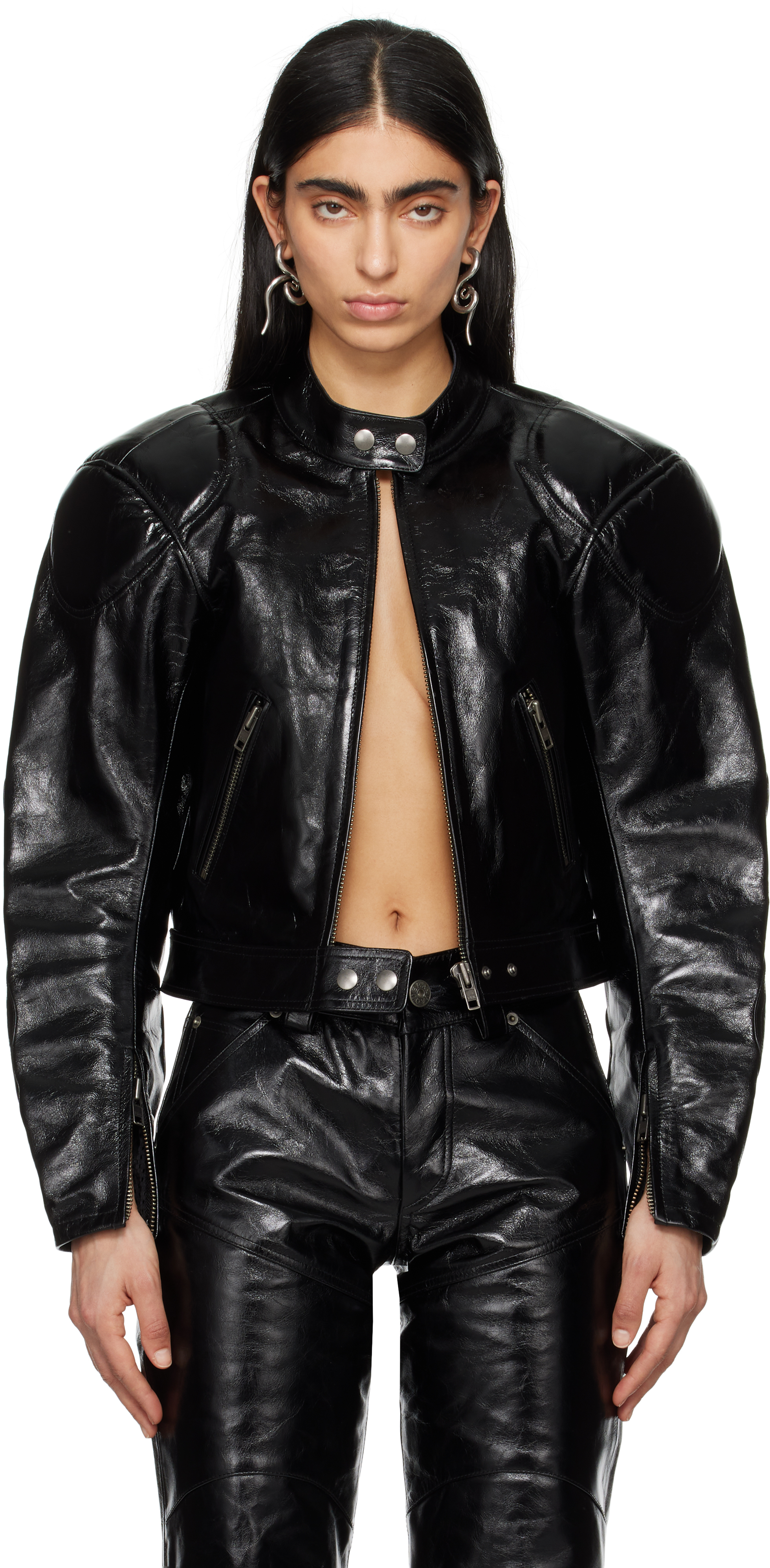 Black Racer Leather Jacket