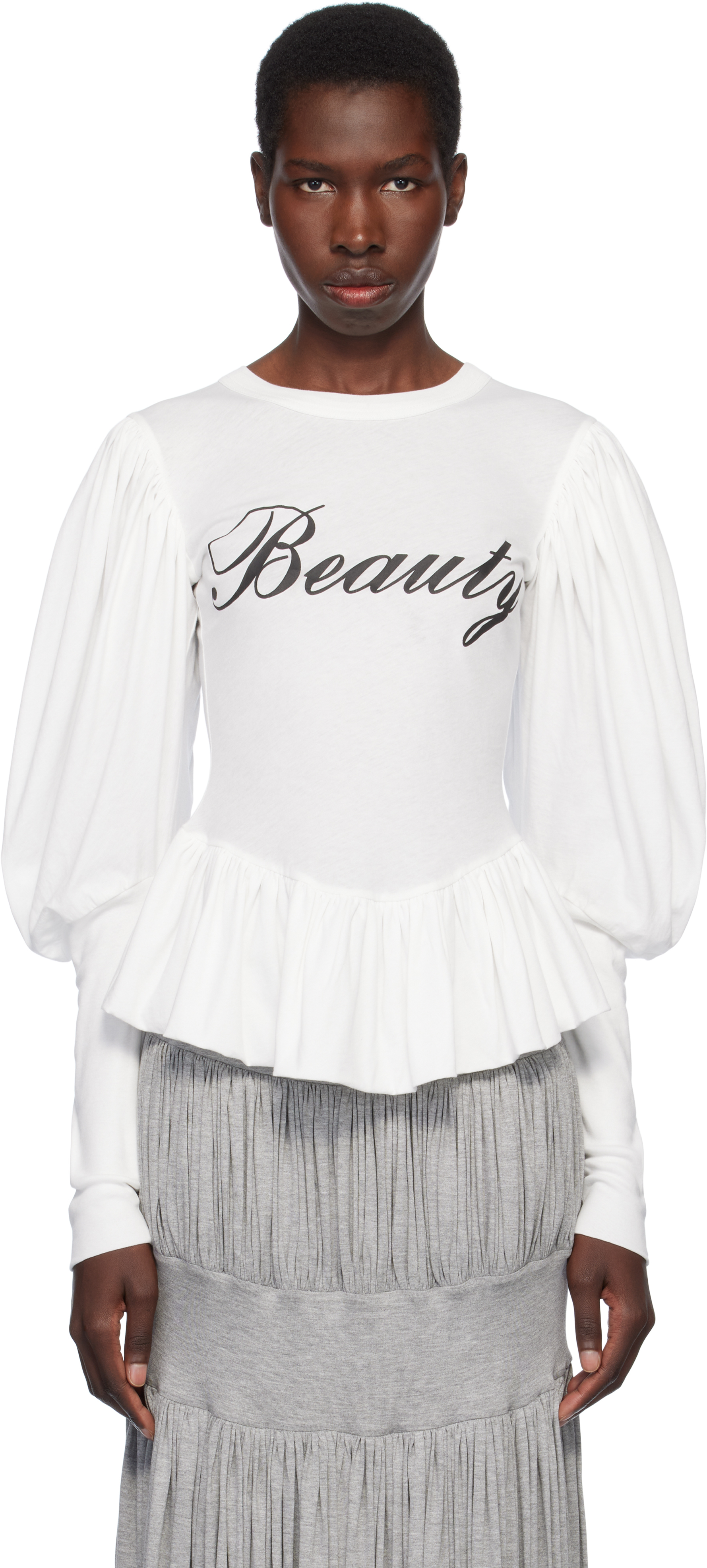 Off-White Romantic Top