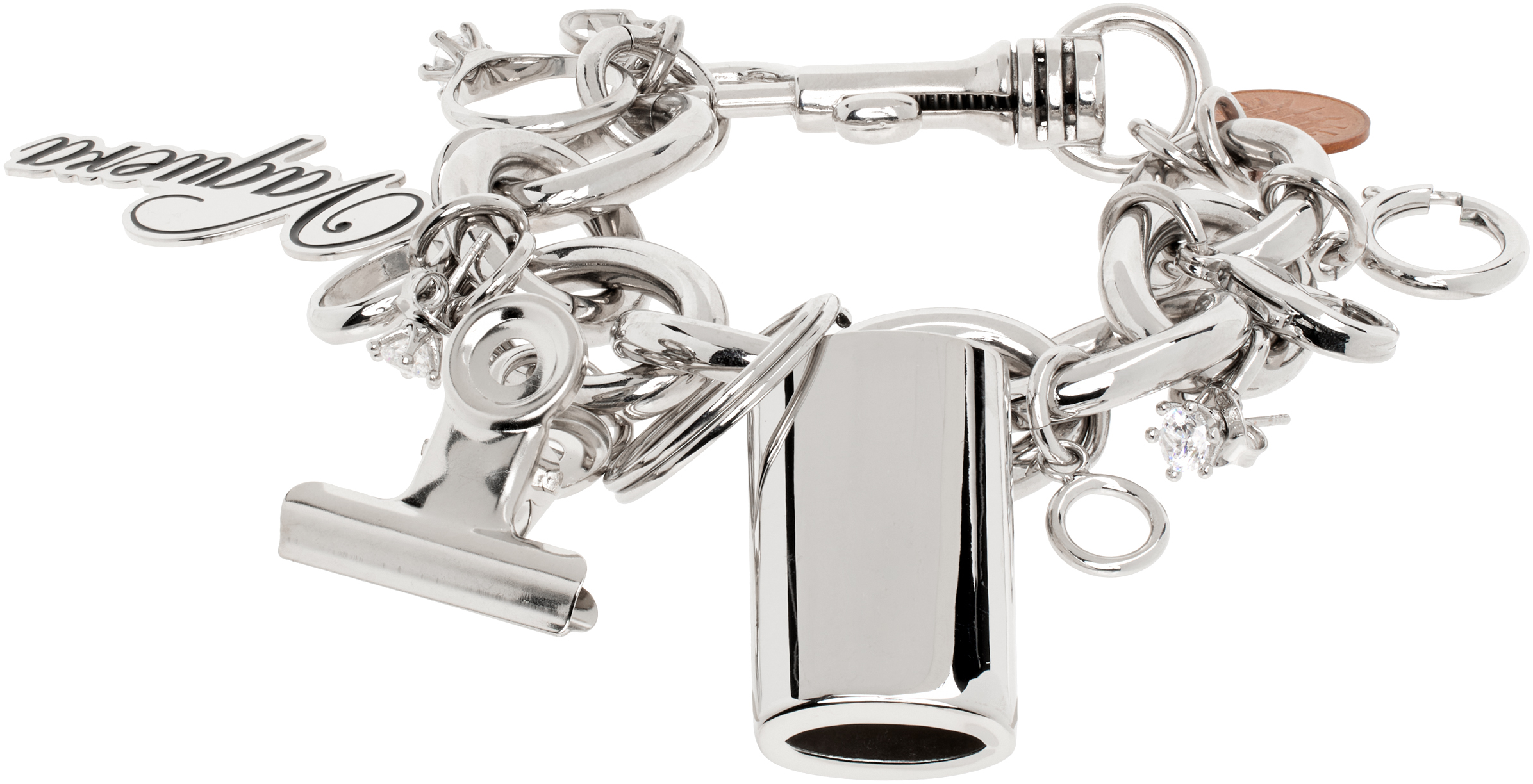 Silver D'heygere Edition 2.0 Charm Bracelet