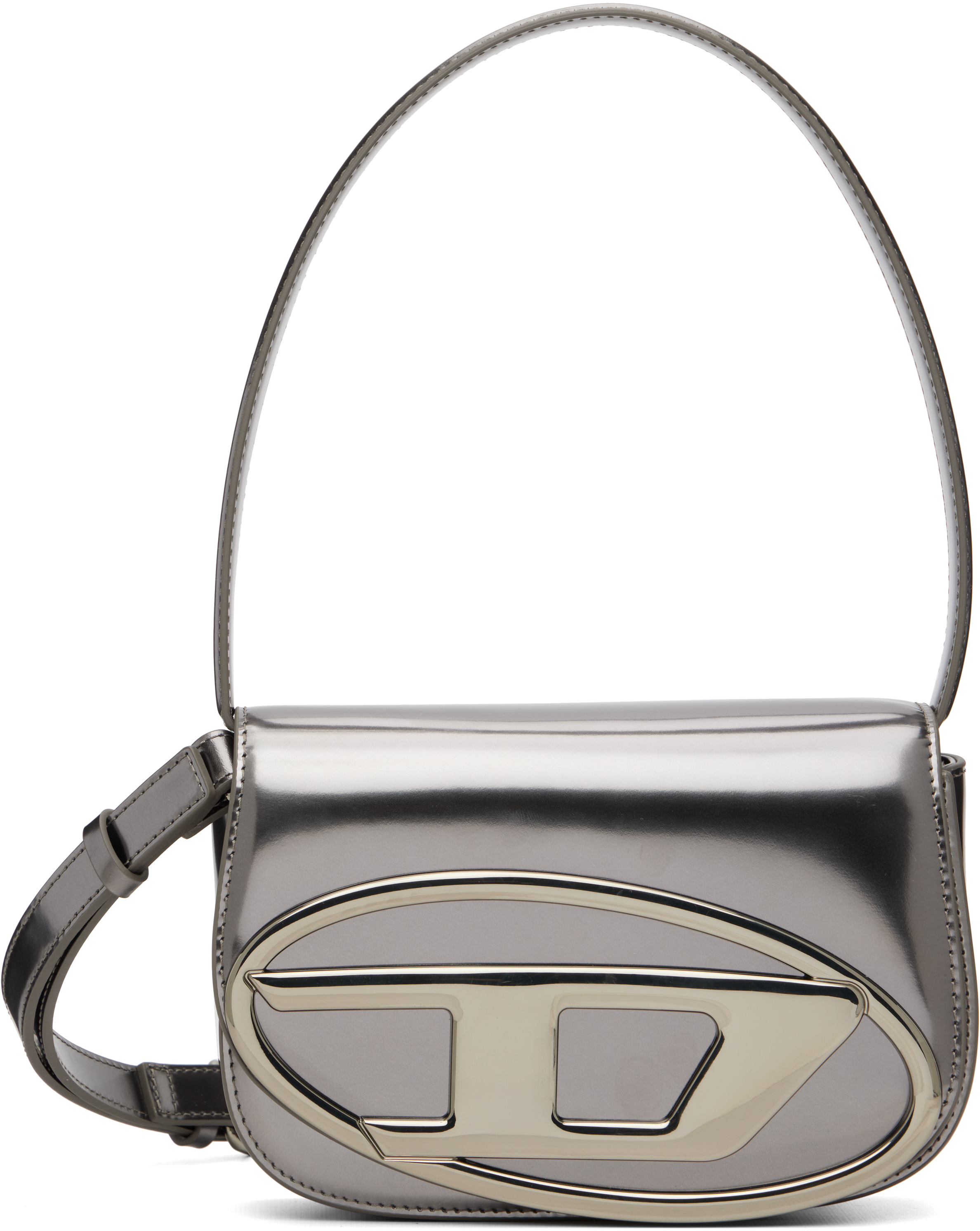 Gunmetal 1DR Bag by Diesel on Sale