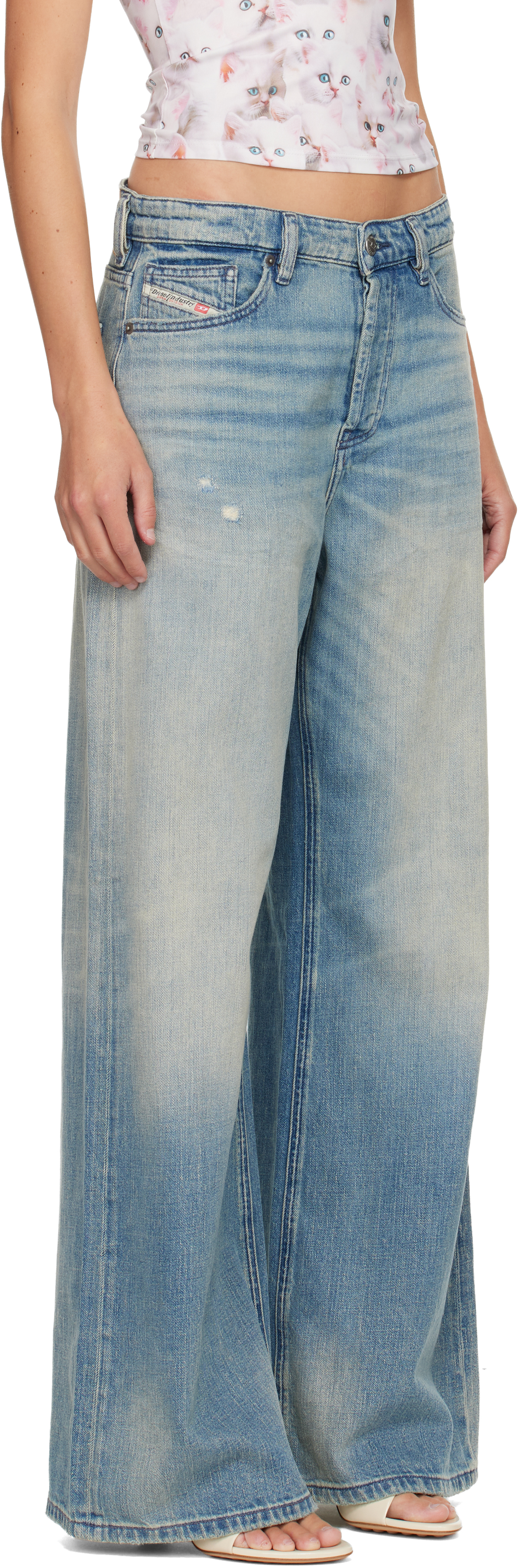 Diesel Relaxed Jeans 1996 D-sire In Blue