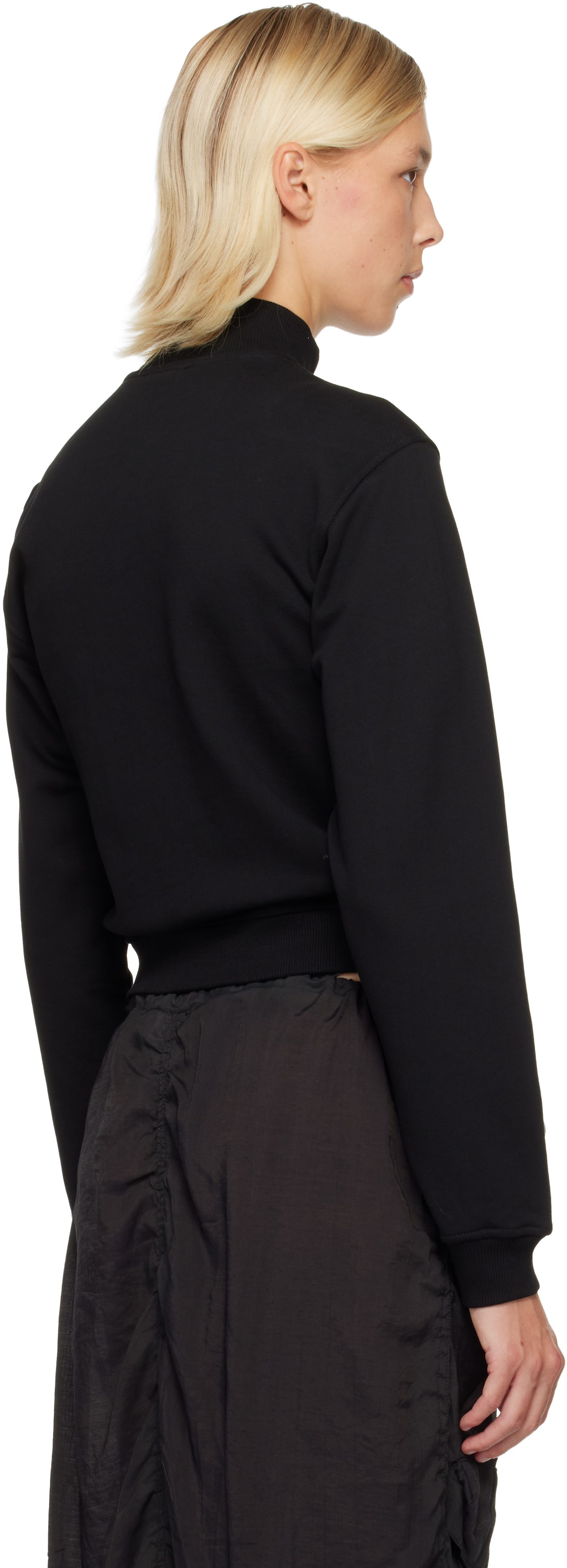 Diesel Black F-flacin Track Jacket In Black