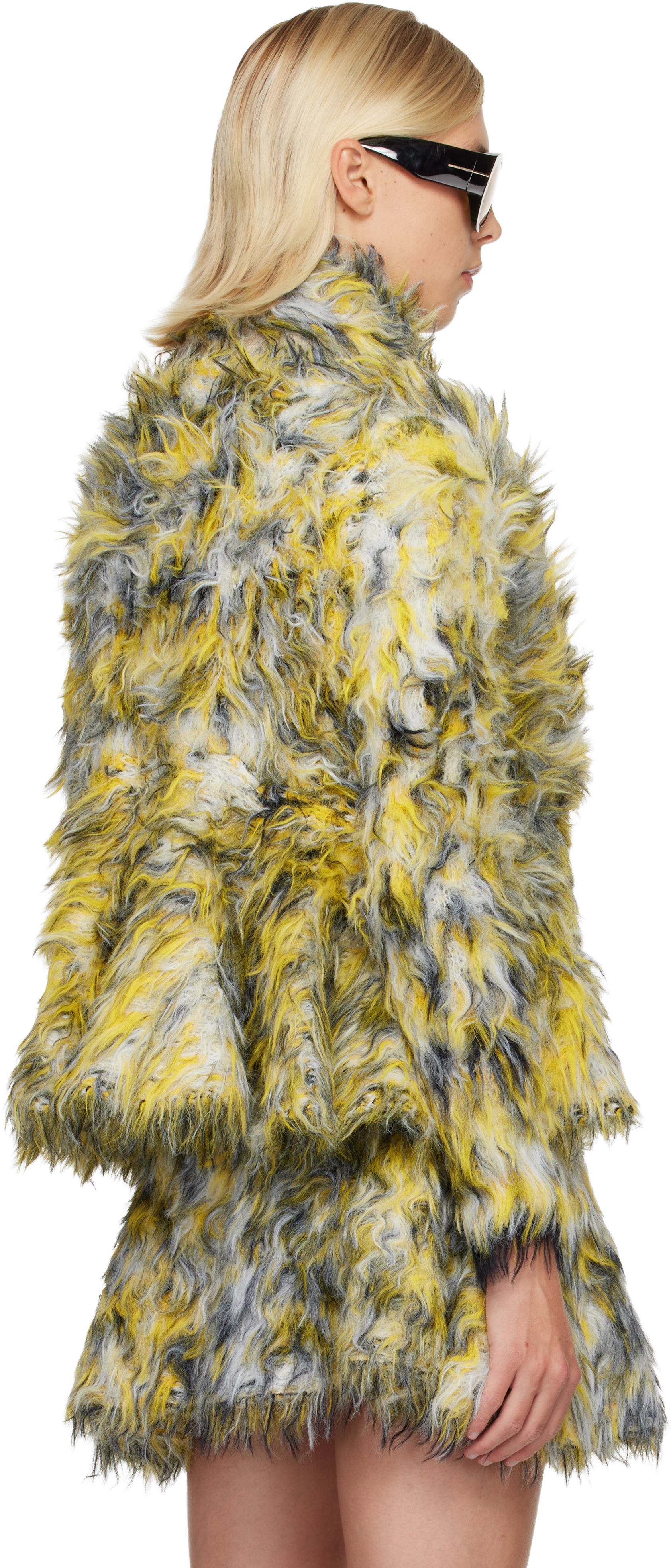 Diesel Yellow M-annaine Cardigan In Neutral