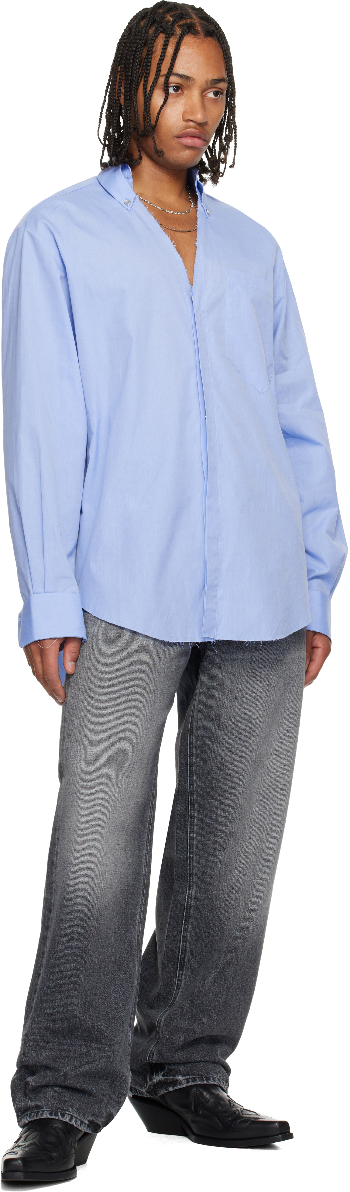 Diesel Gray Relaxed 2001 D-macro Jeans In Black