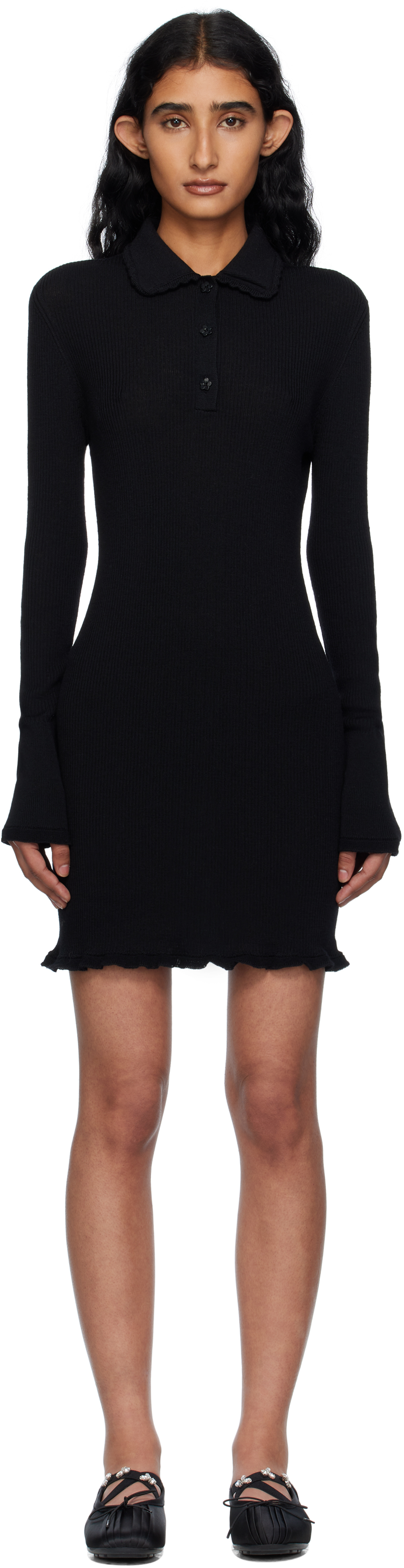 Black Botka Minidress