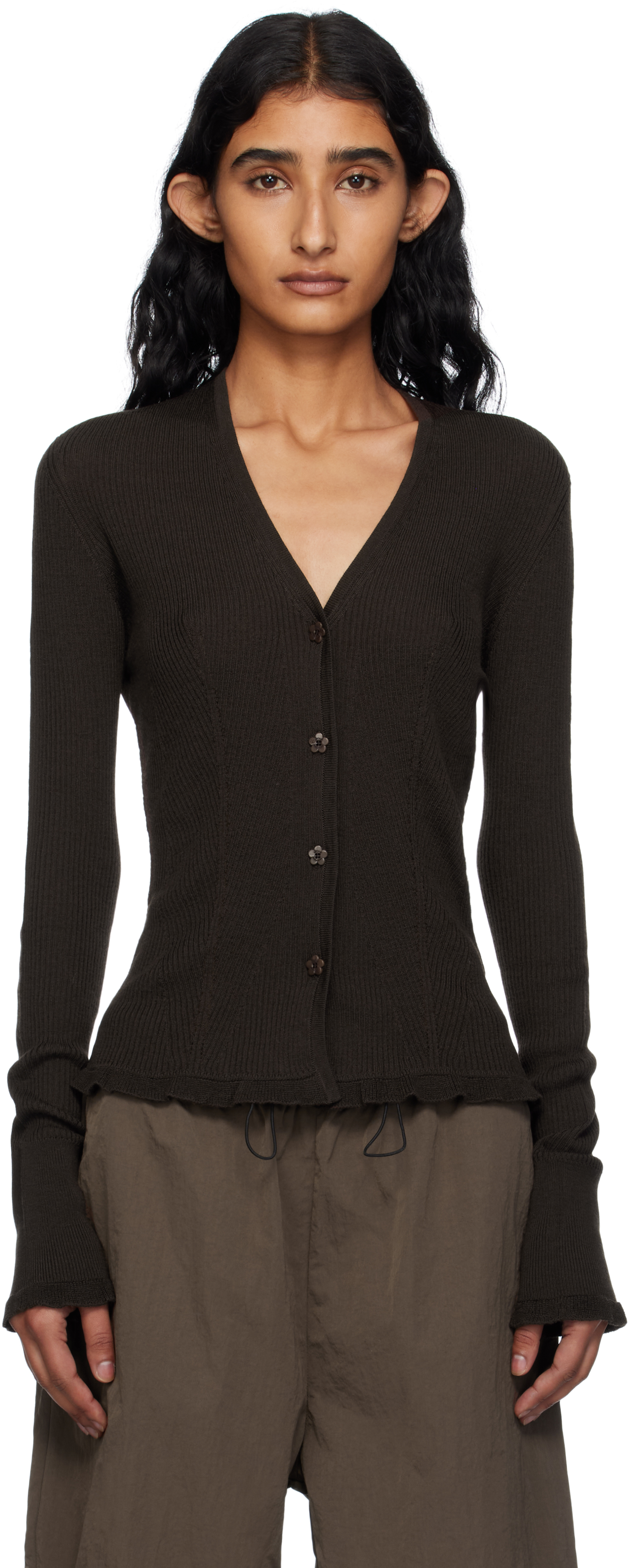 Brown Bessie Cardigan