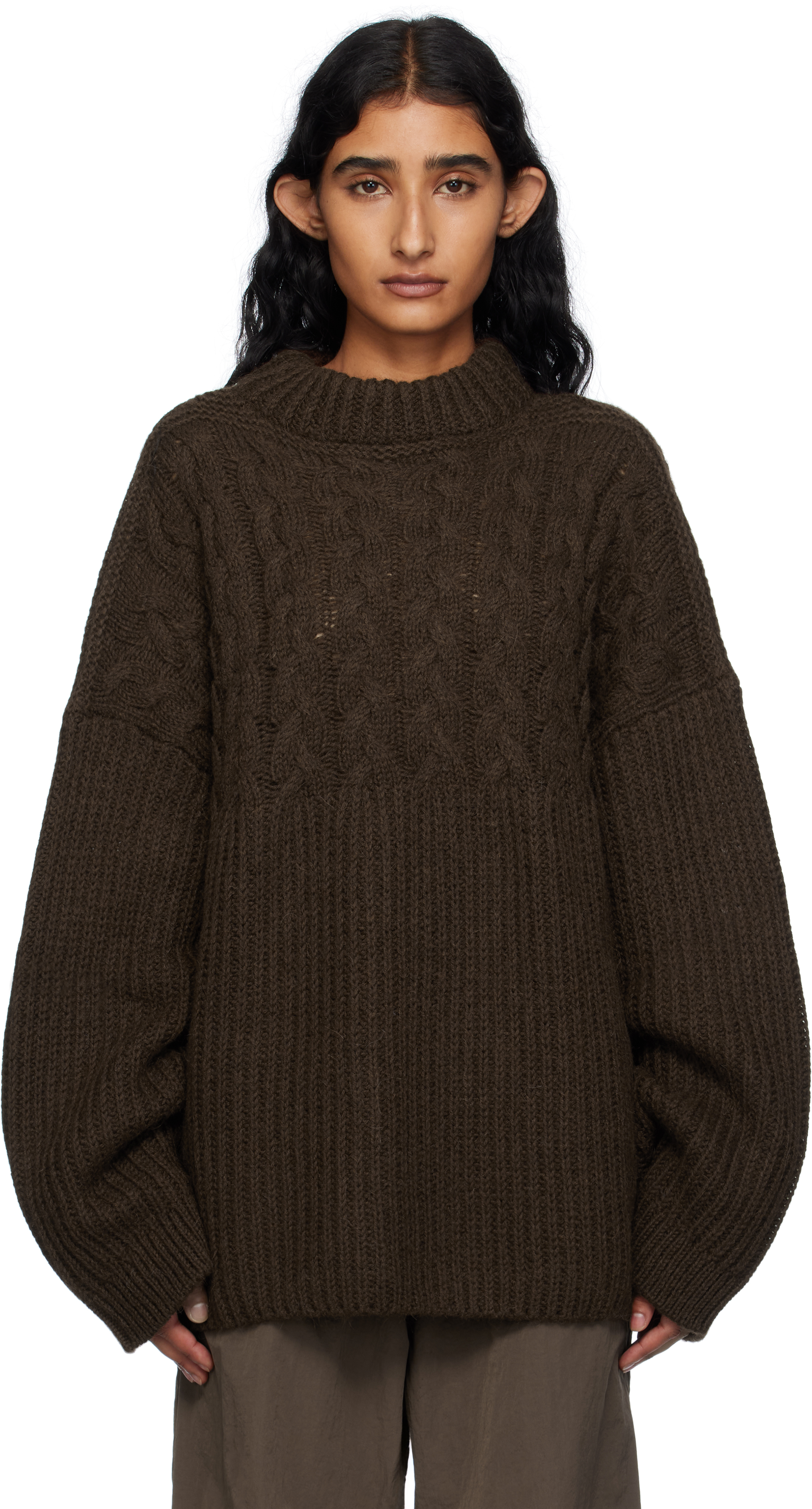 Brown Belinda Sweater