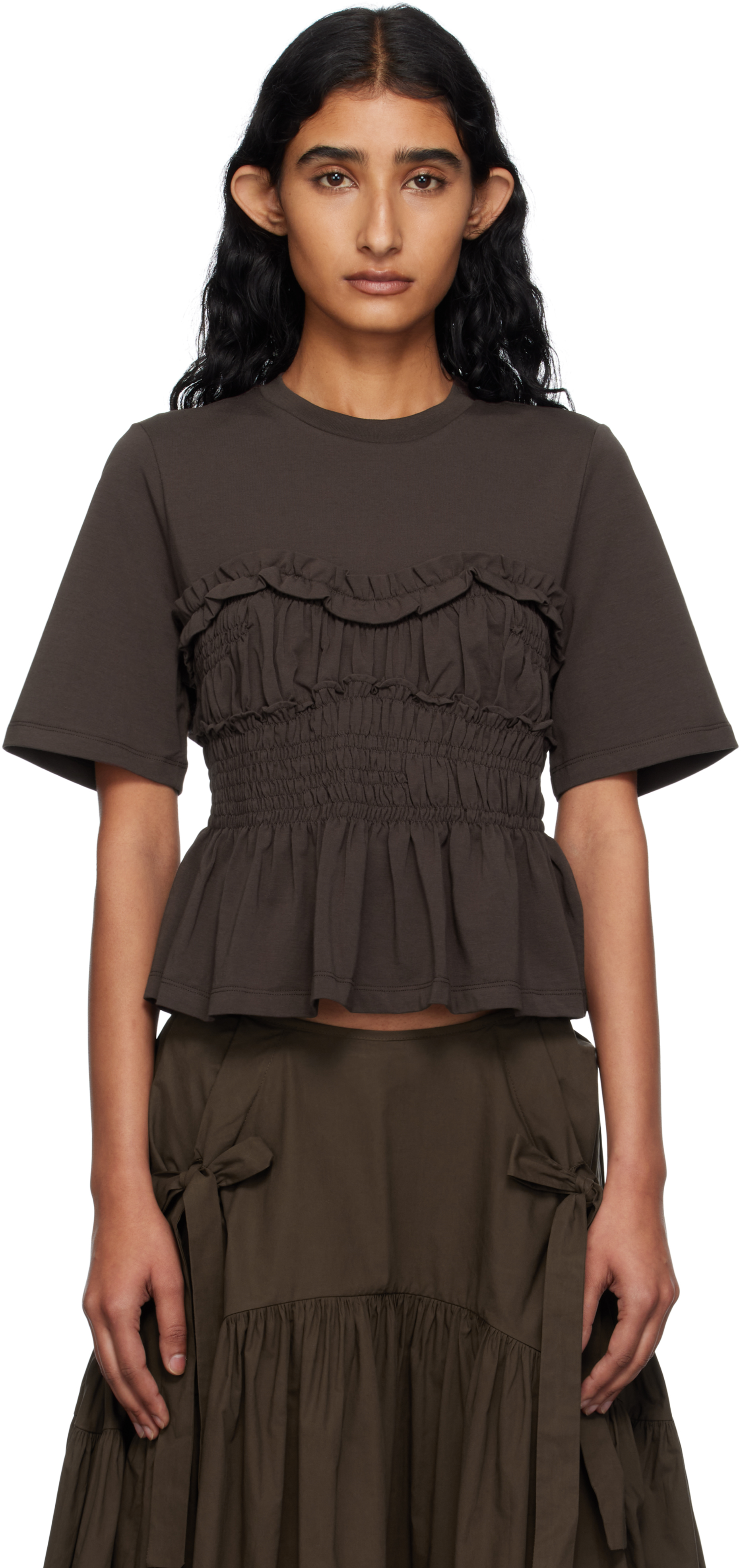 Brown Vilde T-shirt