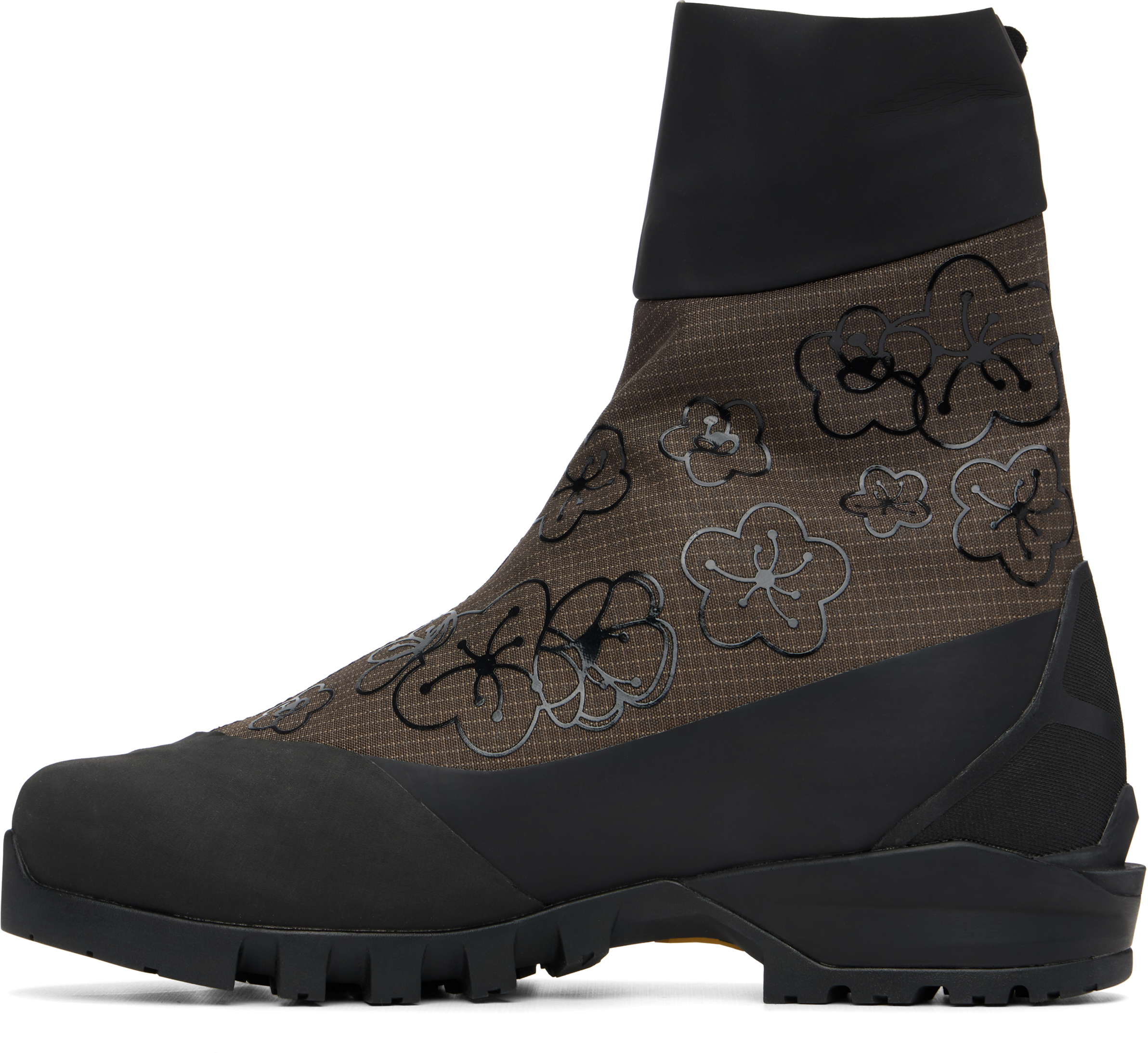Cecilie Bahnsen X The North Face 45mm Floral Verto Ankle Boots In Black