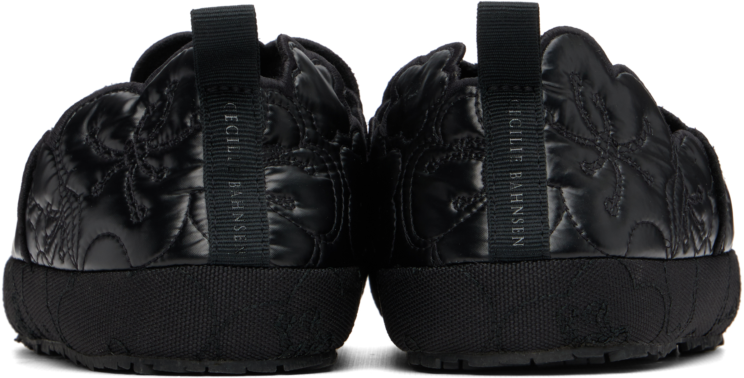 Cecilie Bahnsen Black The North Face Edition Mule Loafers In Black