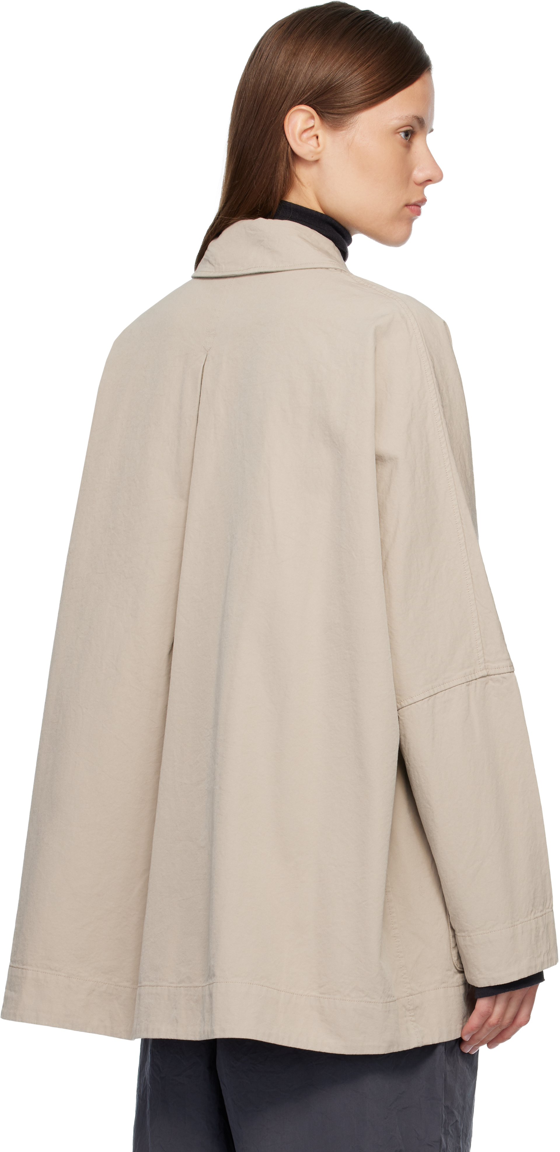 Casey Casey Beige Tatiana Jacket In Brown