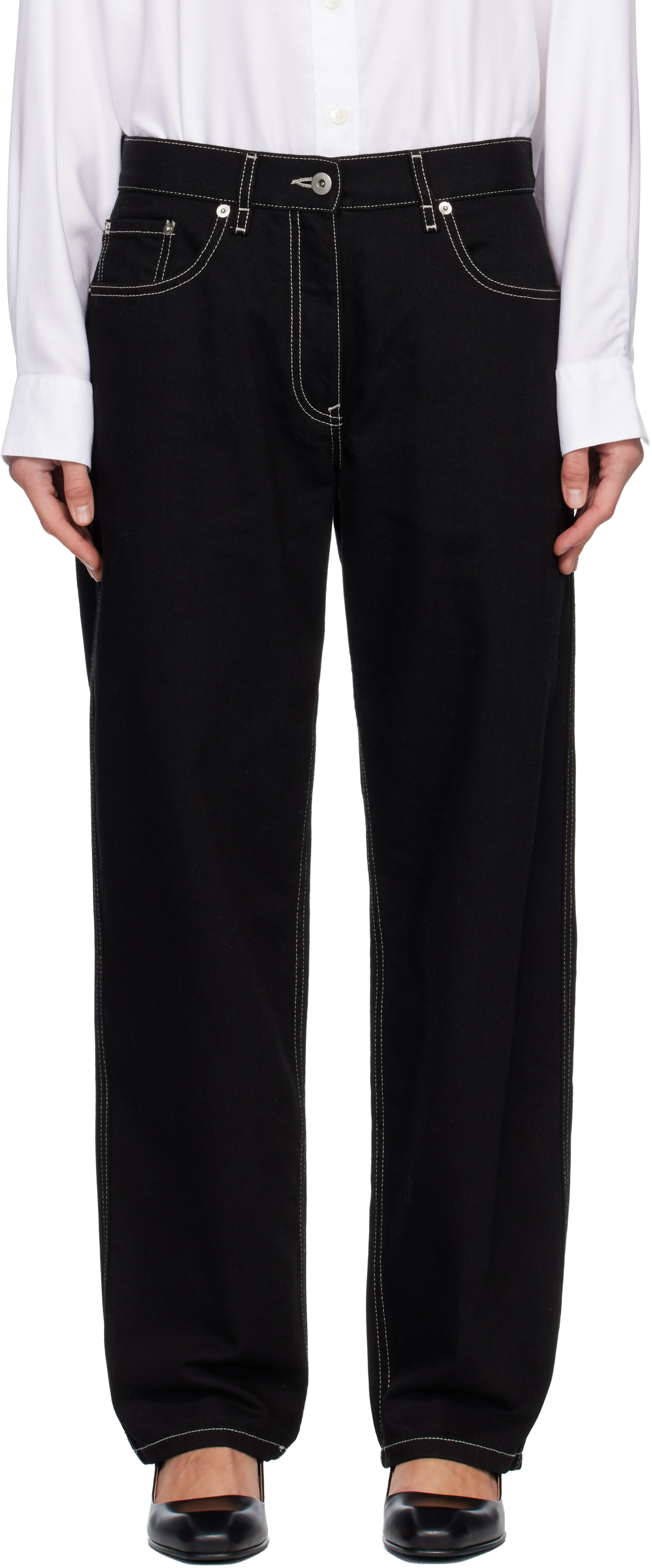 Casey Casey Black Paulo Jeans In Black