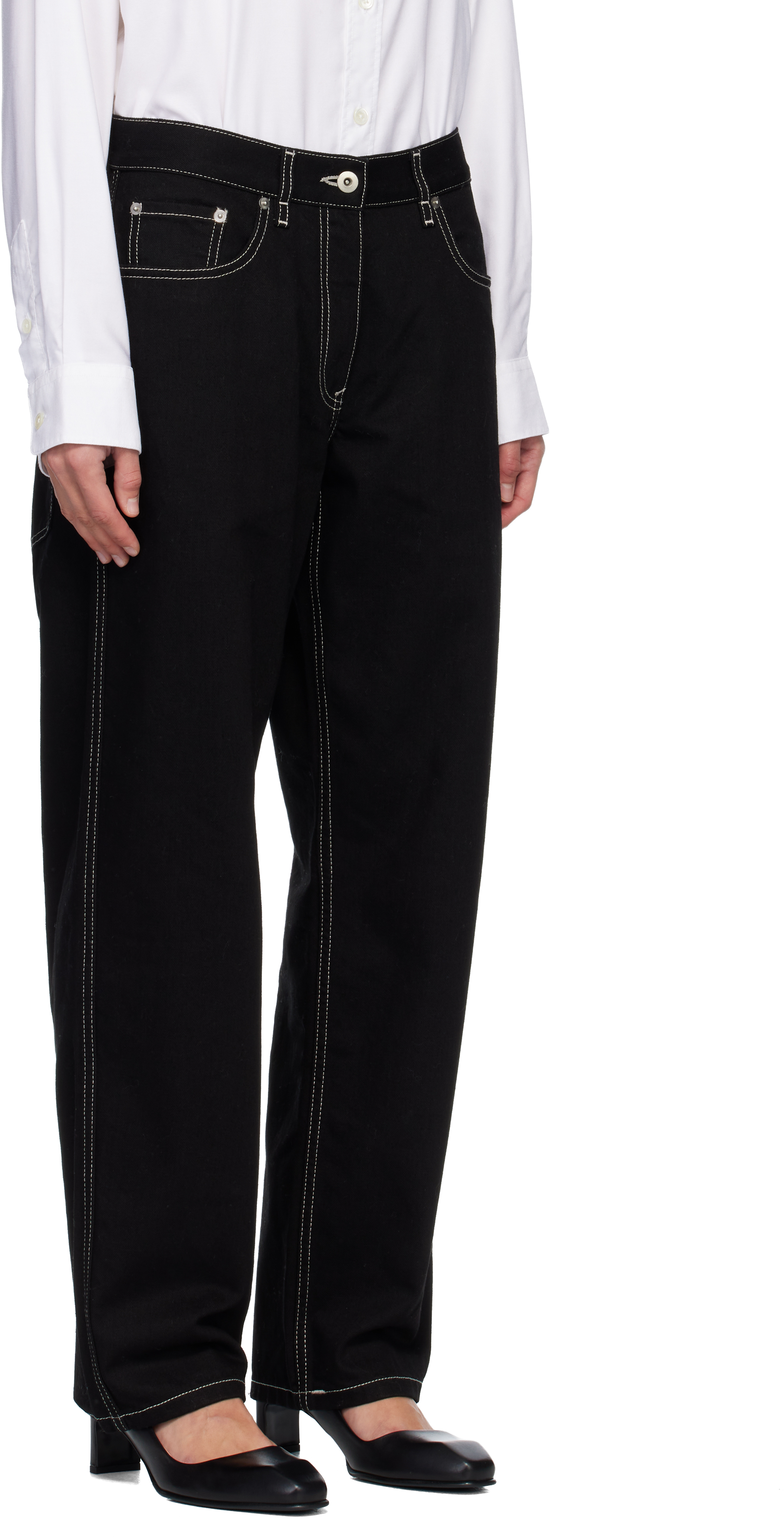 Casey Casey Black Paulo Jeans In Black